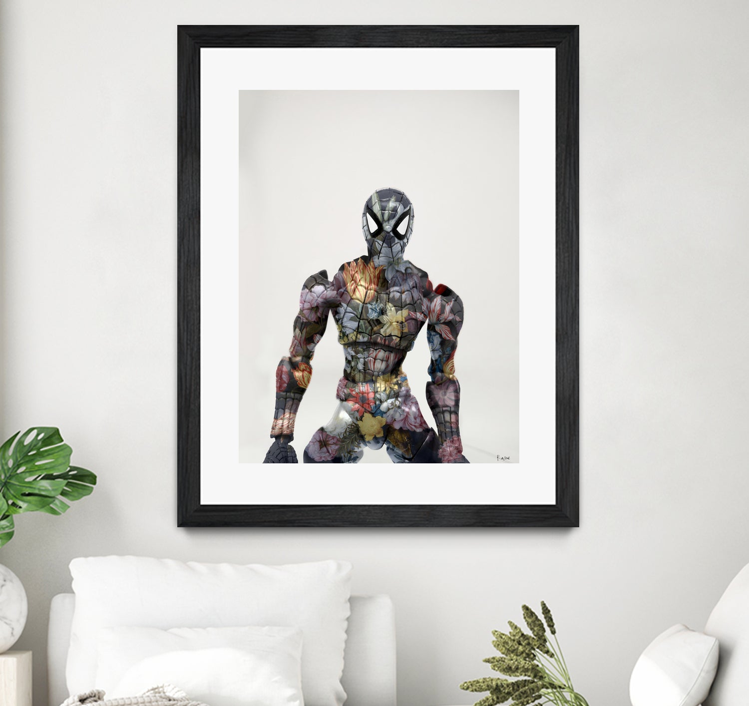 Botanical Spiderman by Caterina Lo Cicero on GIANT ART