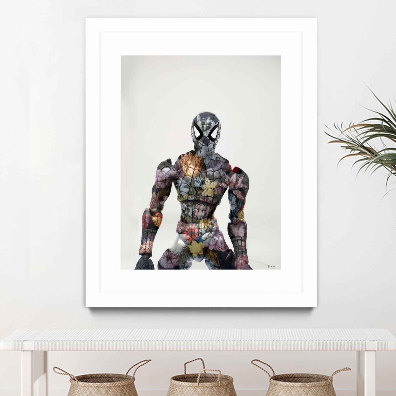 Botanical Spiderman by Caterina Lo Cicero on GIANT ART