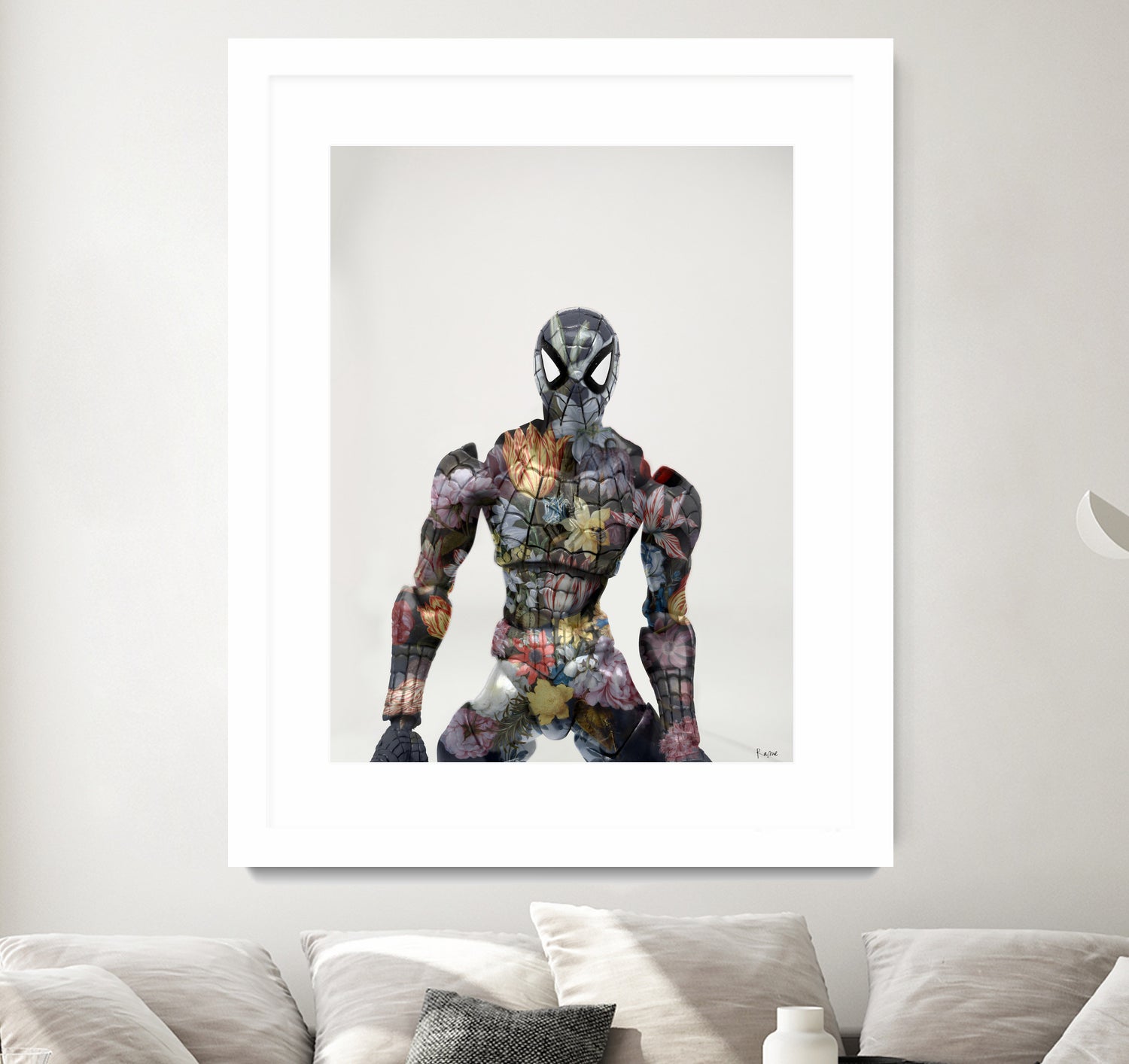 Botanical Spiderman by Caterina Lo Cicero on GIANT ART