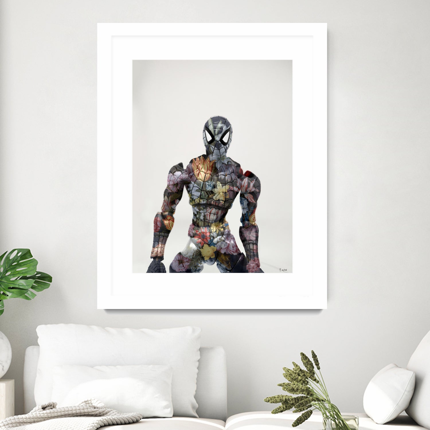 Botanical Spiderman by Caterina Lo Cicero on GIANT ART