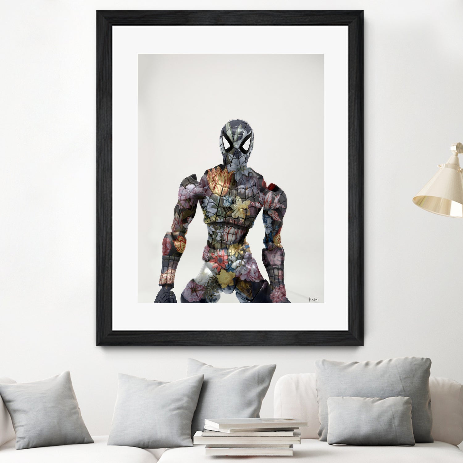 Botanical Spiderman by Caterina Lo Cicero on GIANT ART