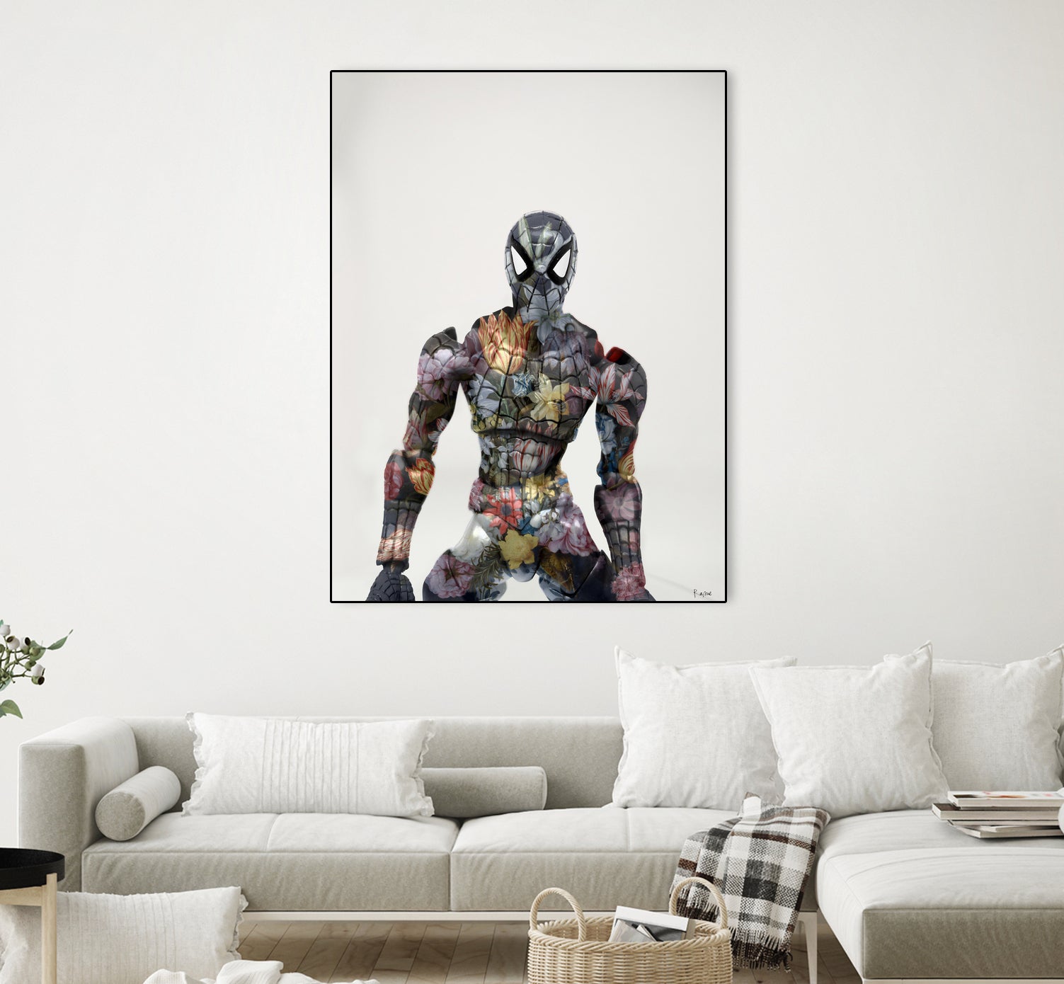 Botanical Spiderman by Caterina Lo Cicero on GIANT ART