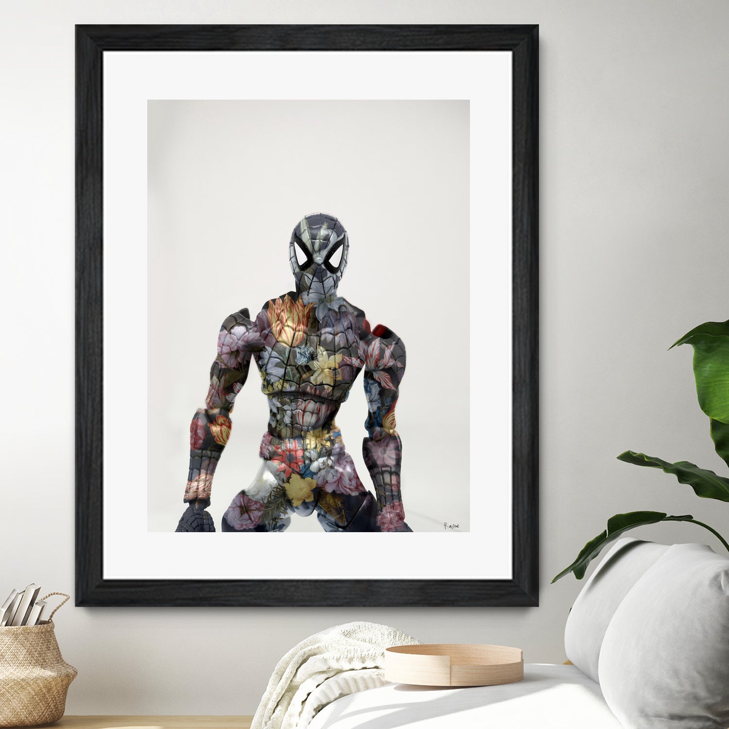 Botanical Spiderman by Caterina Lo Cicero on GIANT ART