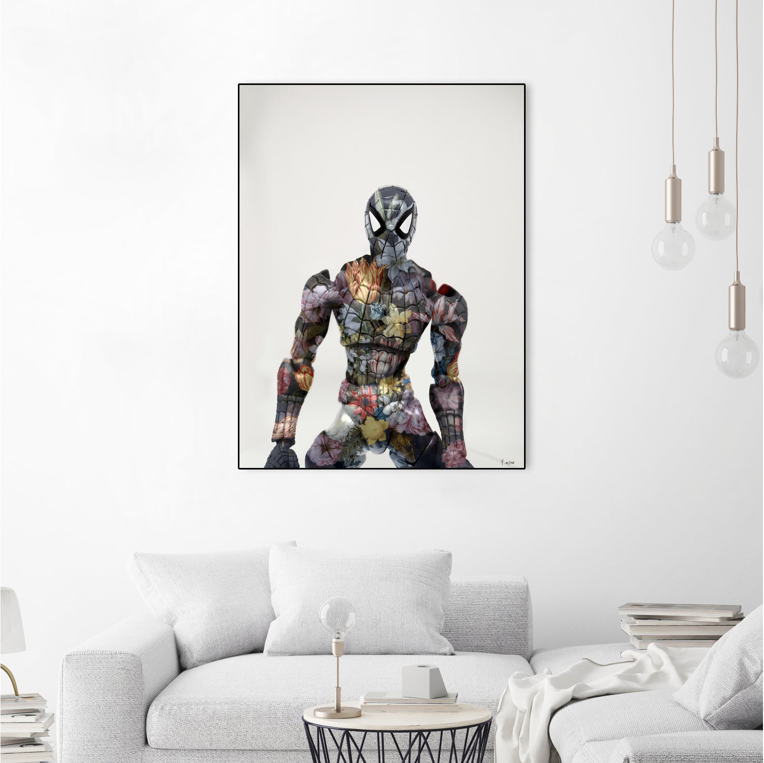 Botanical Spiderman by Caterina Lo Cicero on GIANT ART