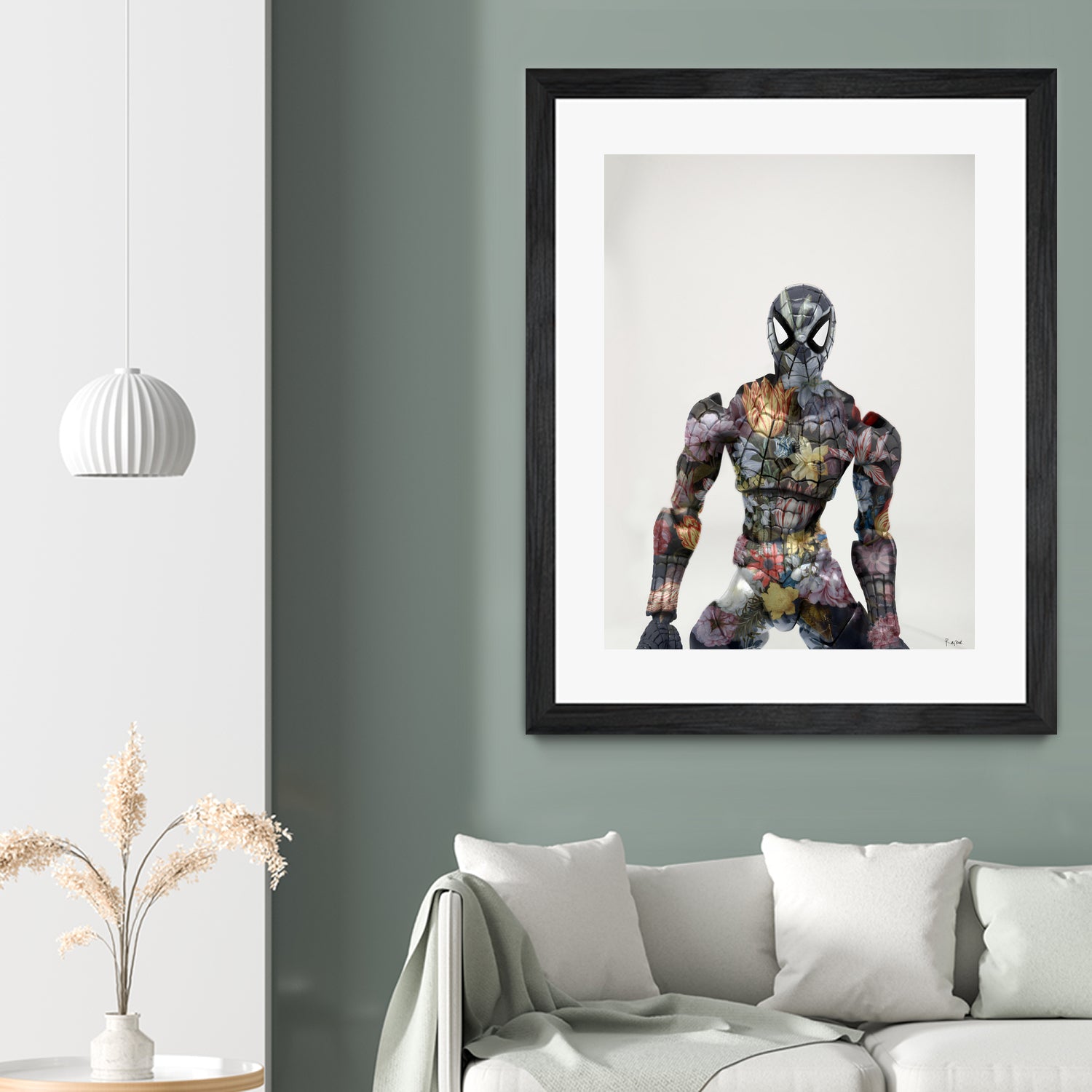 Botanical Spiderman by Caterina Lo Cicero on GIANT ART