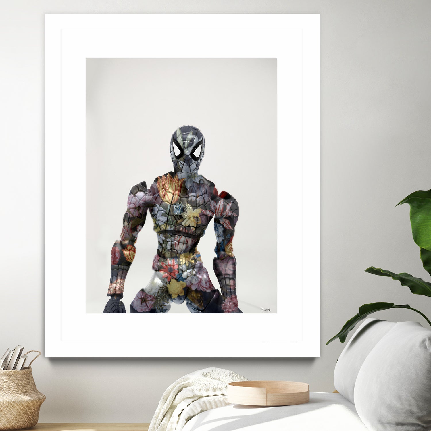 Botanical Spiderman by Caterina Lo Cicero on GIANT ART