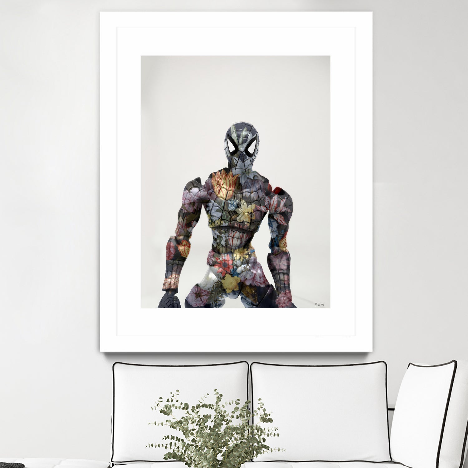 Botanical Spiderman by Caterina Lo Cicero on GIANT ART