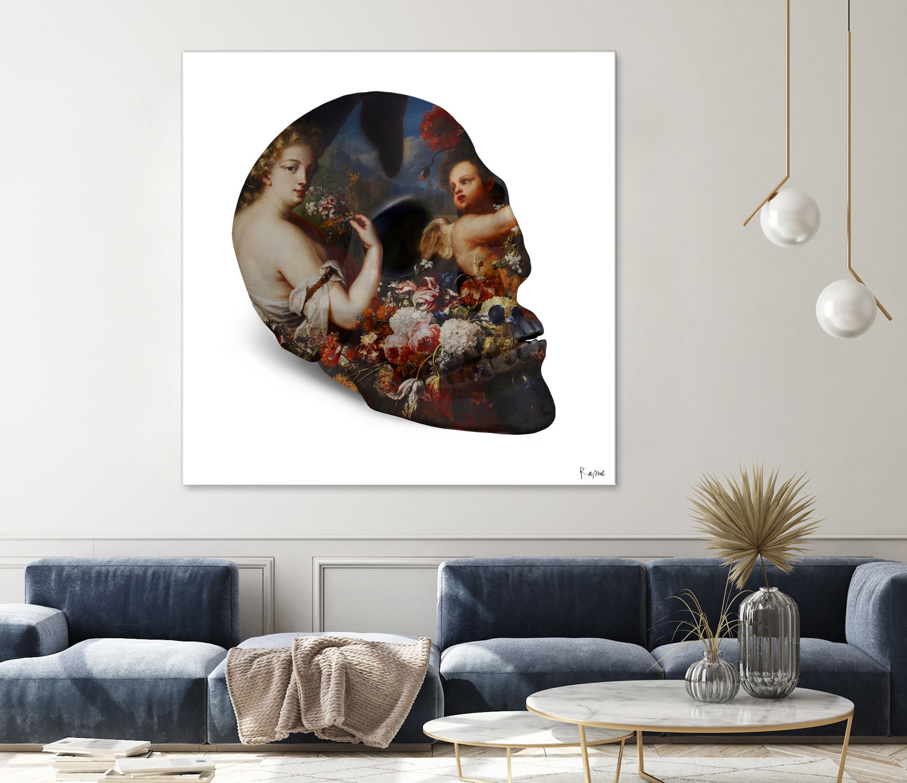 Skull by Caterina Lo Cicero on GIANT ART