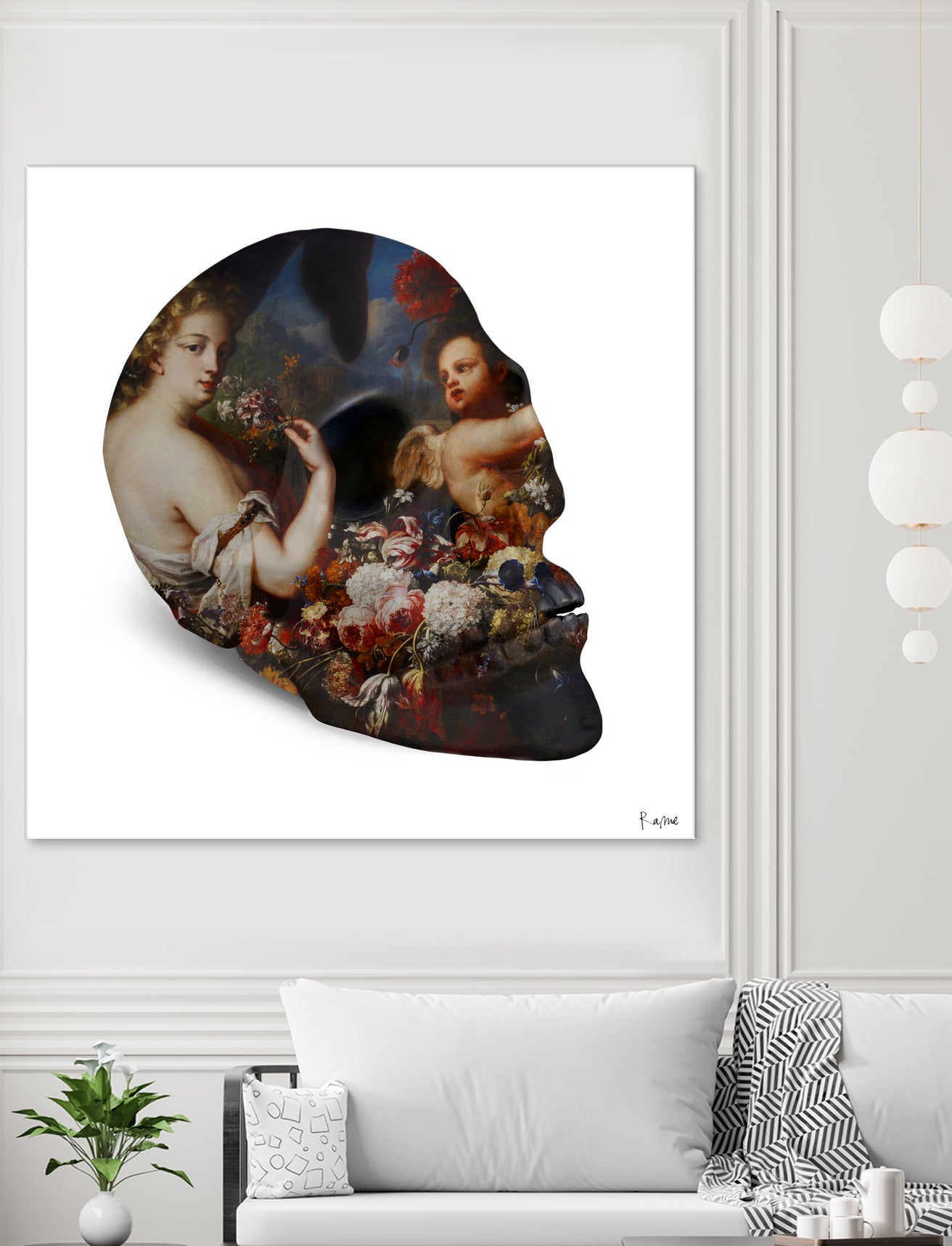 Skull by Caterina Lo Cicero on GIANT ART