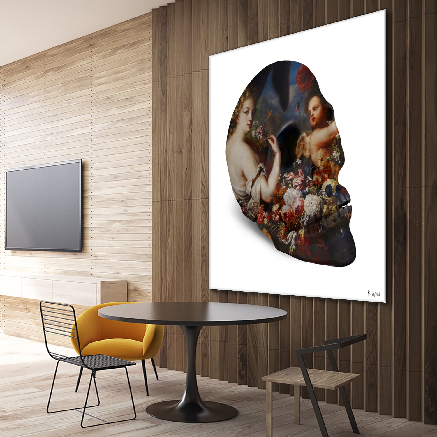 Skull by Caterina Lo Cicero on GIANT ART