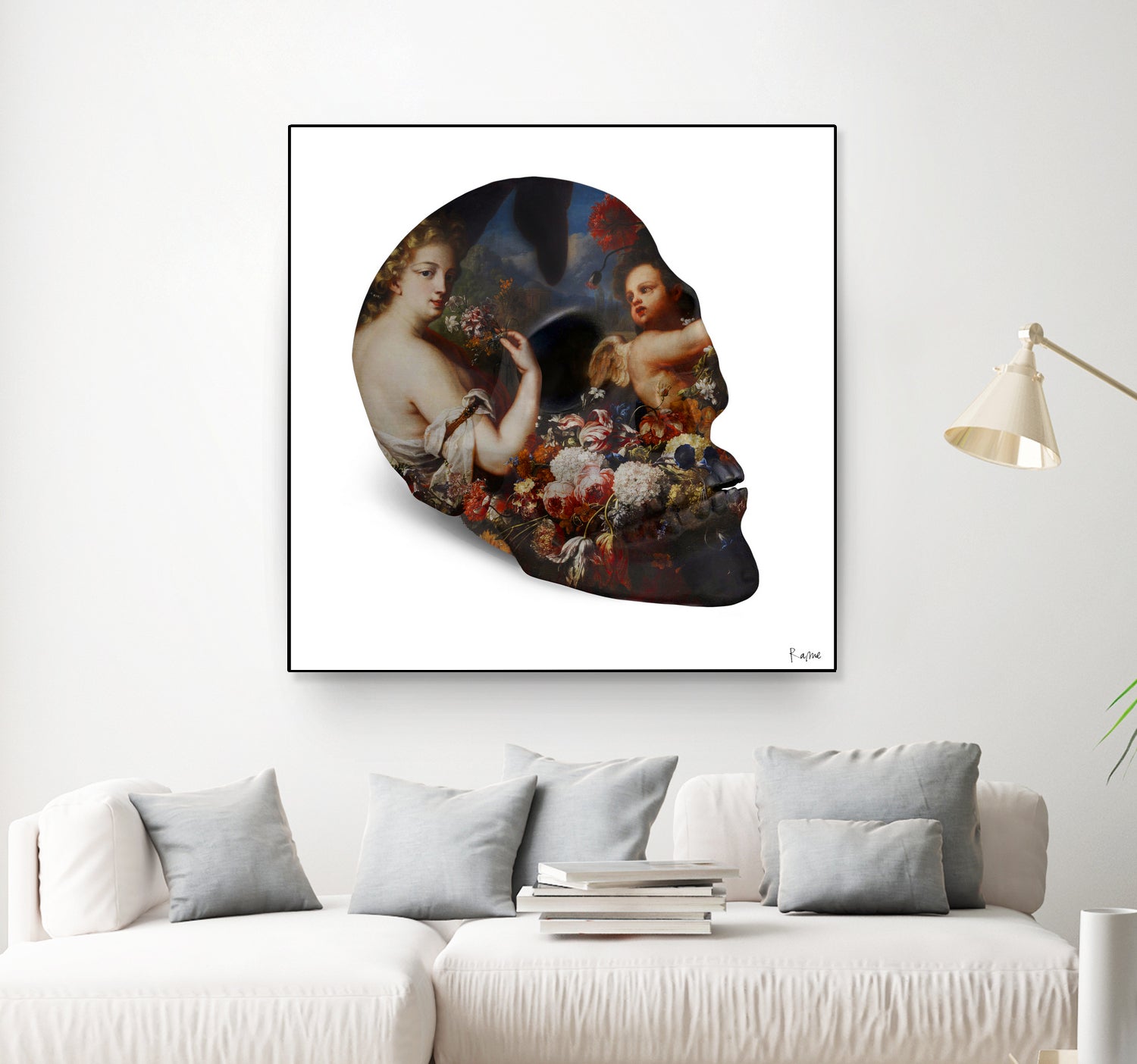 Skull by Caterina Lo Cicero on GIANT ART