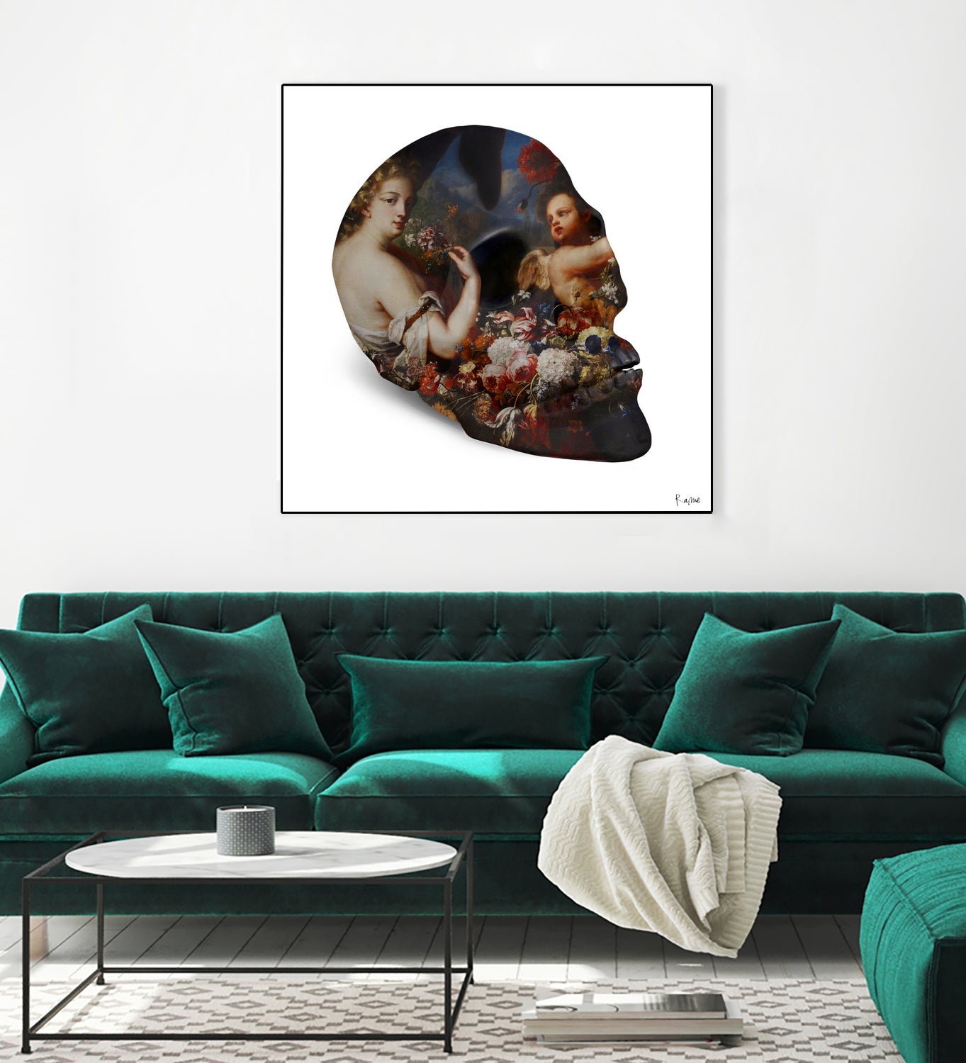 Skull by Caterina Lo Cicero on GIANT ART