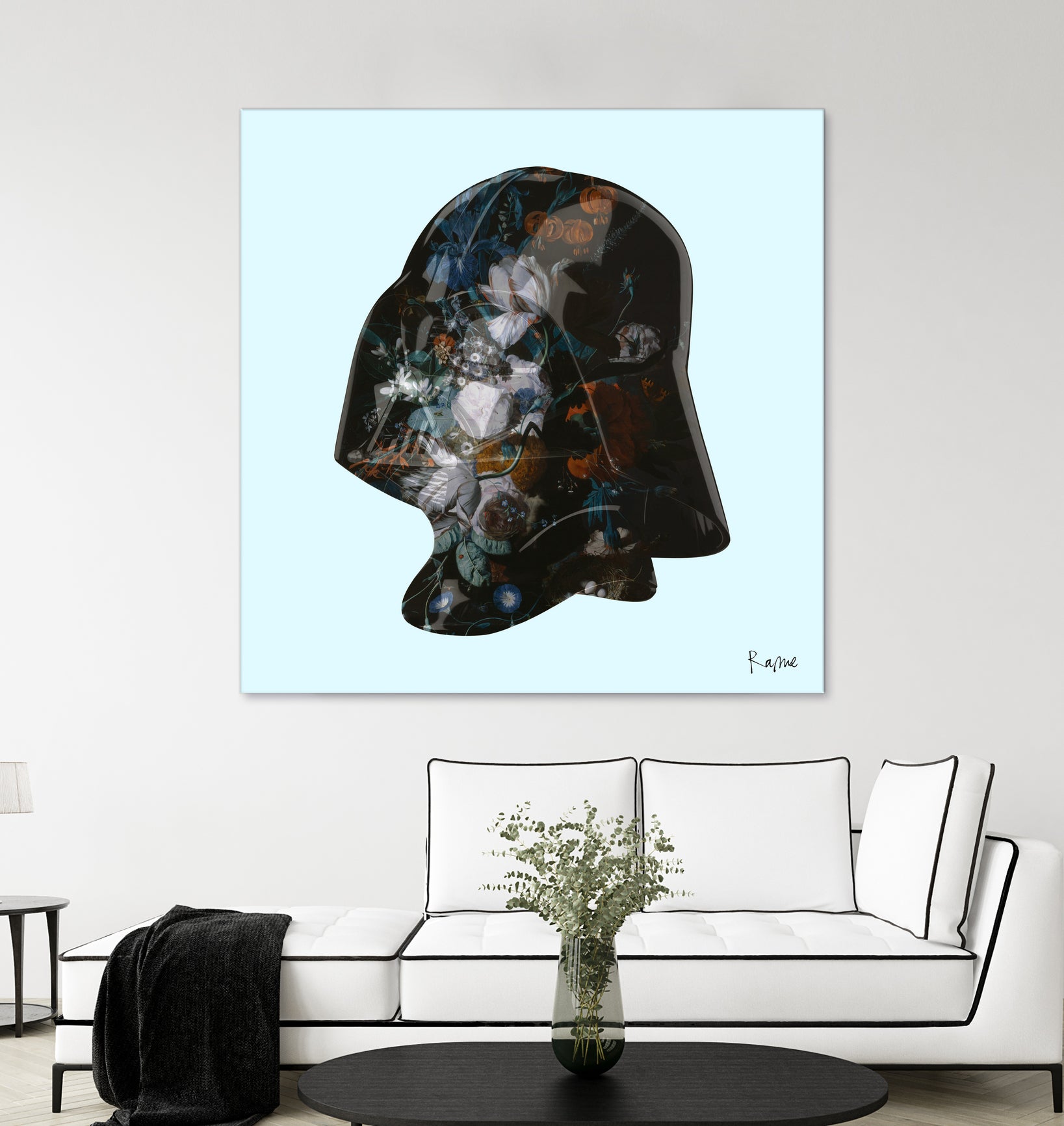 Floral Darth by Caterina Lo Cicero on GIANT ART