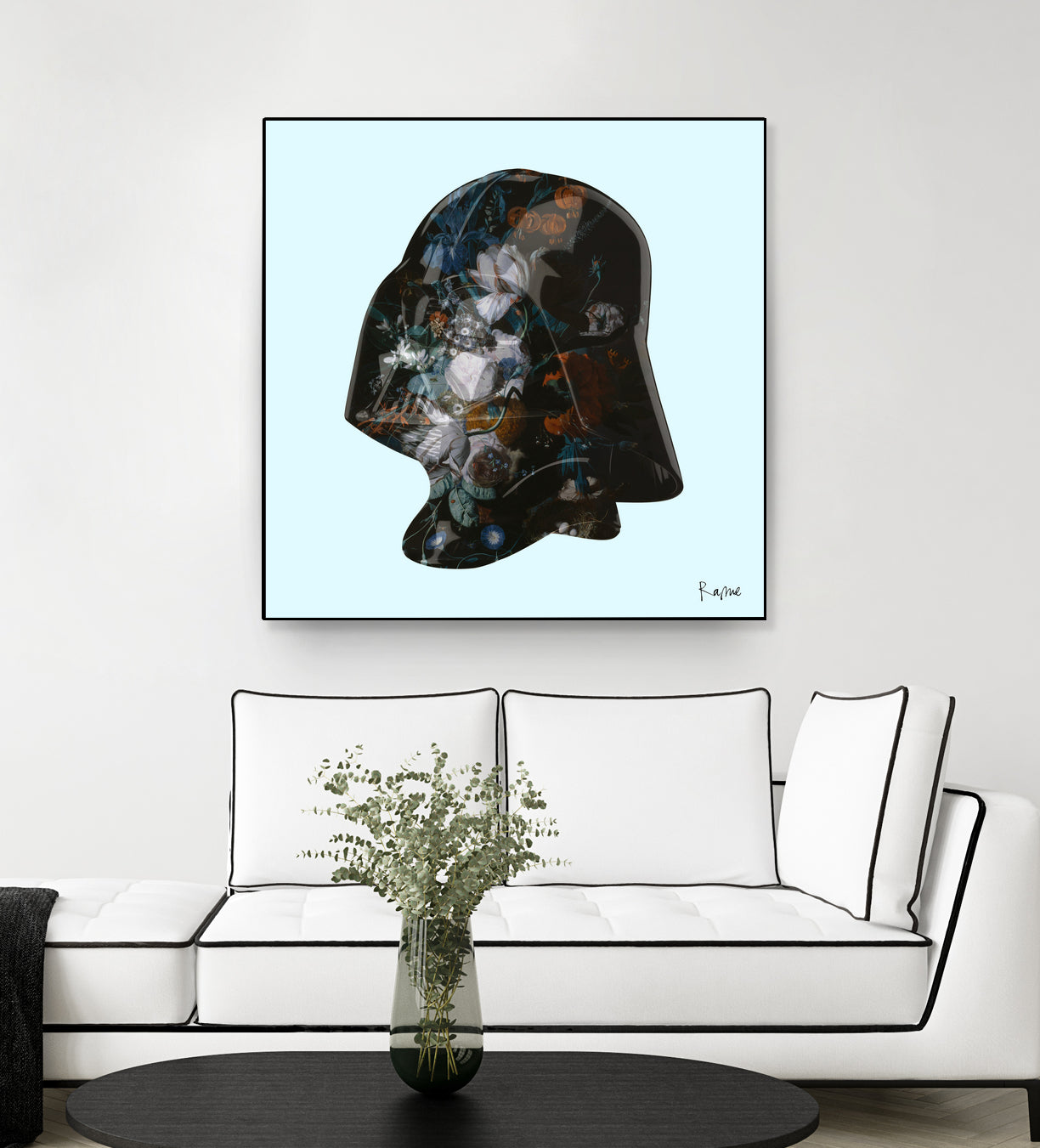 Floral Darth by Caterina Lo Cicero on GIANT ART