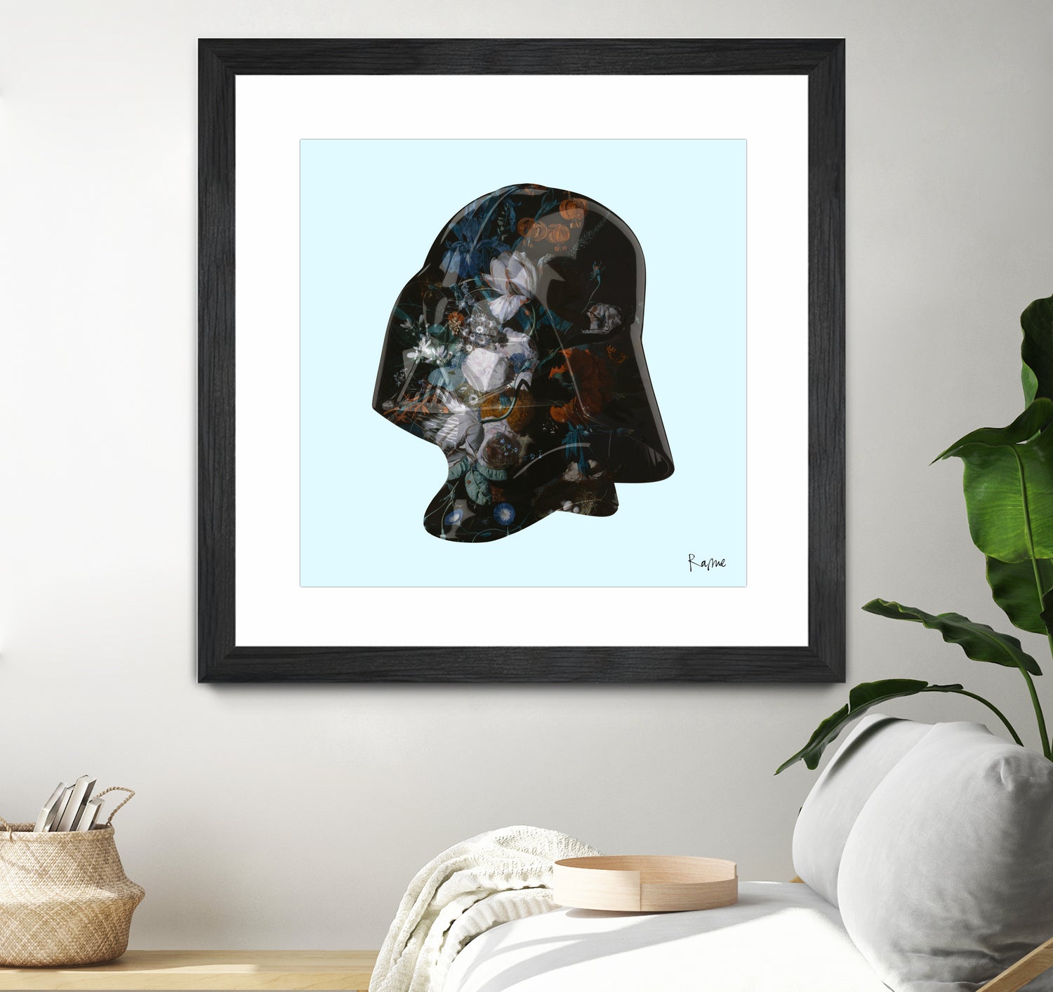 Floral Darth by Caterina Lo Cicero on GIANT ART