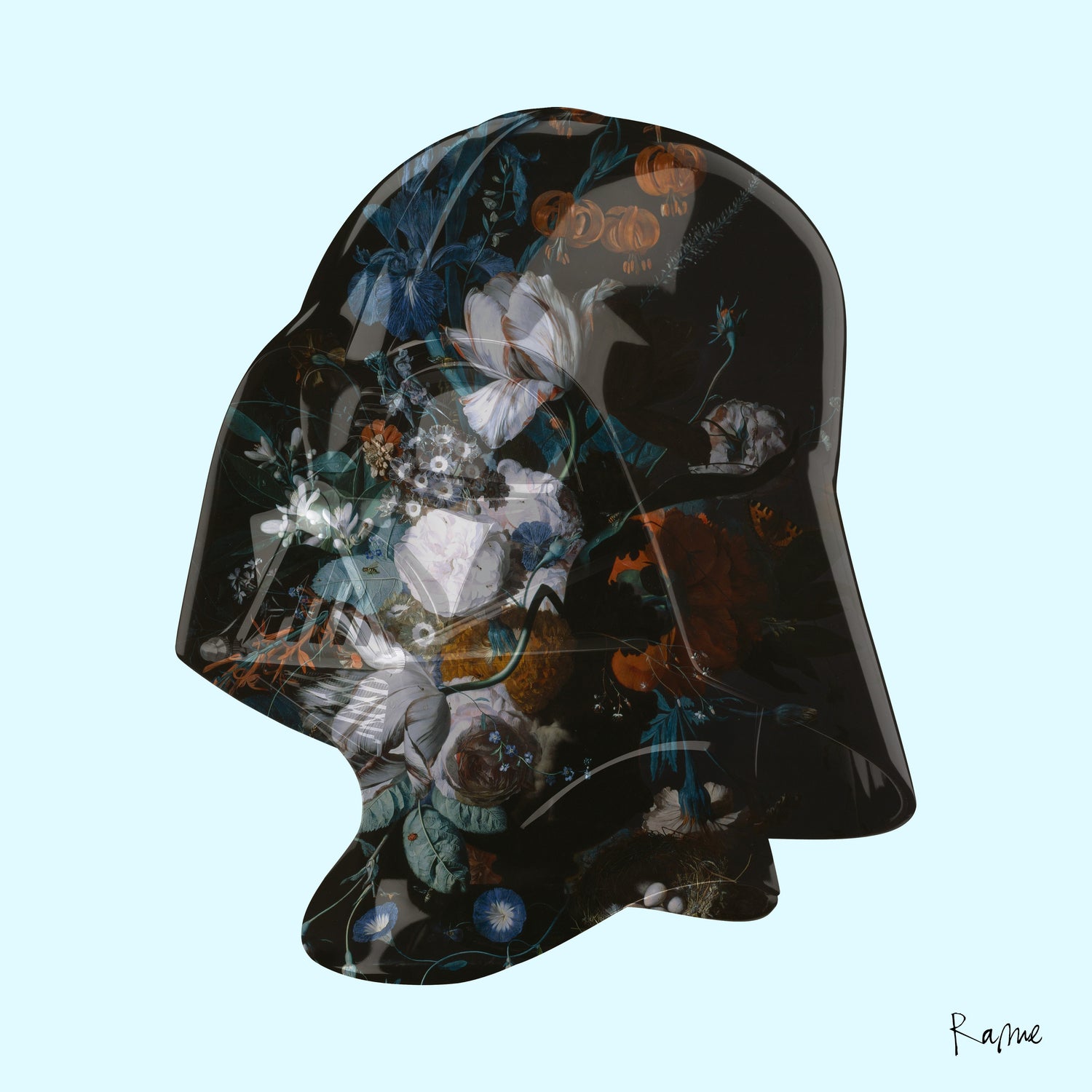Floral Darth by Caterina Lo Cicero on GIANT ART