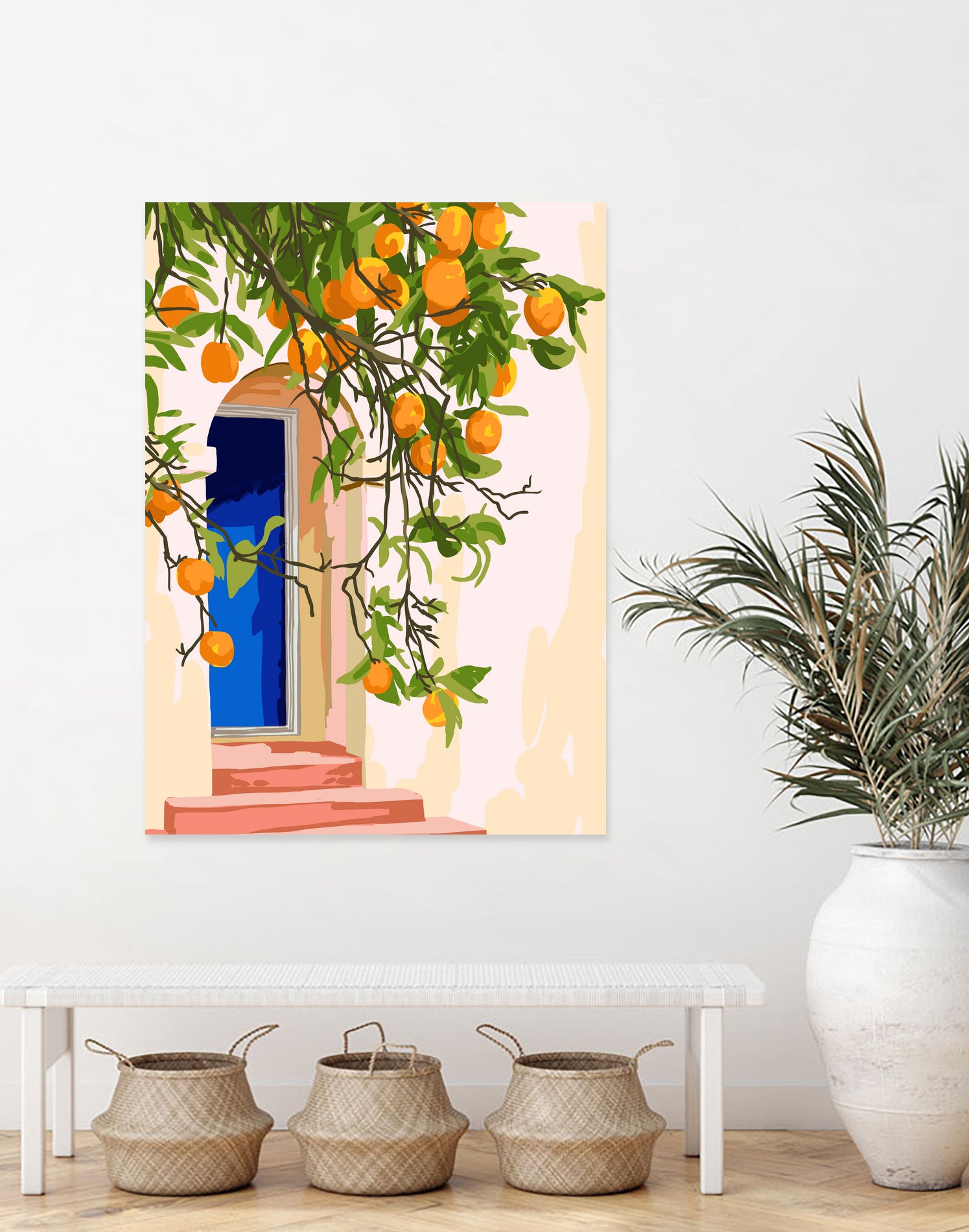 Wherever you go, go with all your heart by 83 Oranges on GIANT ART - orange digital