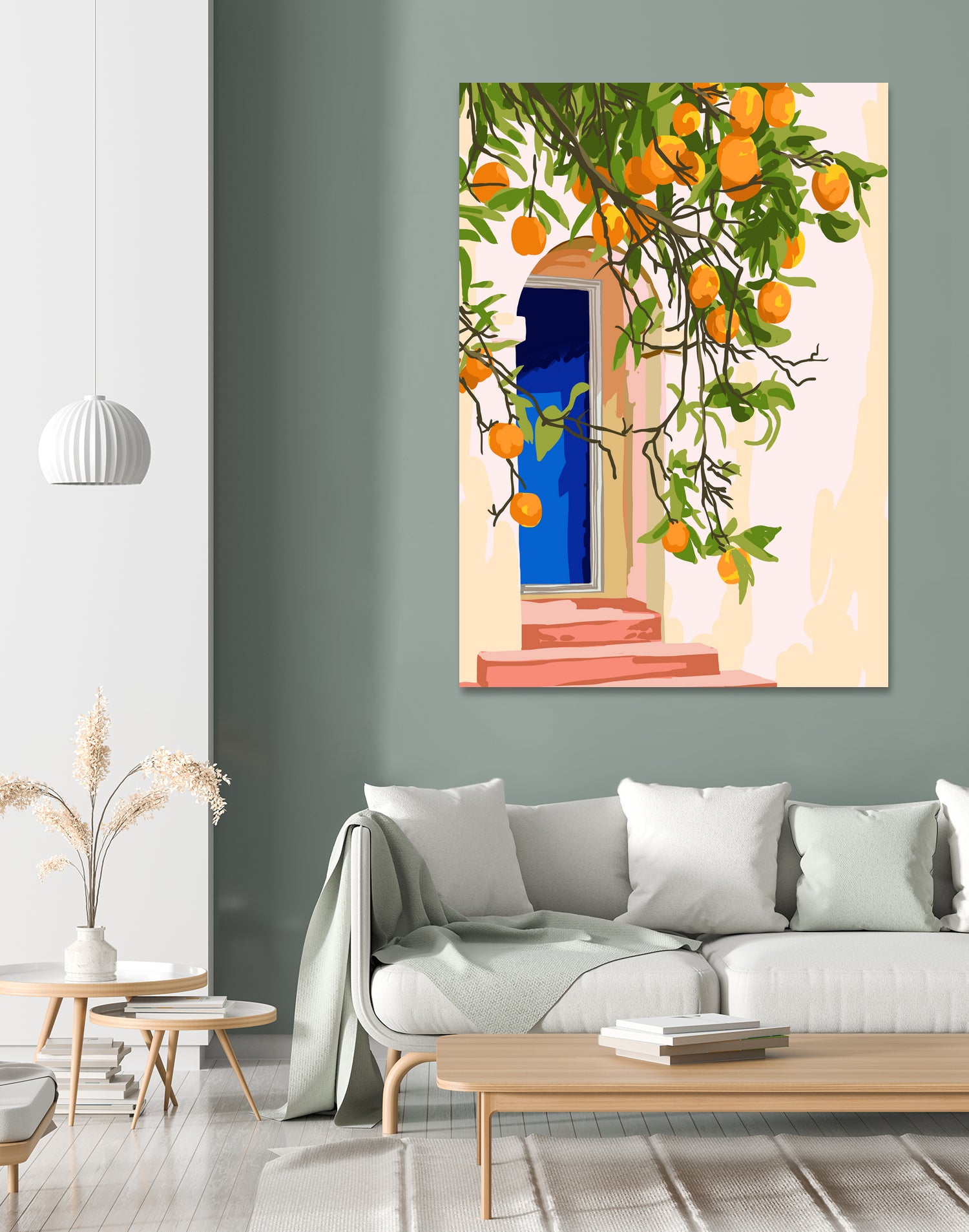 Wherever you go, go with all your heart by 83 Oranges on GIANT ART - orange digital