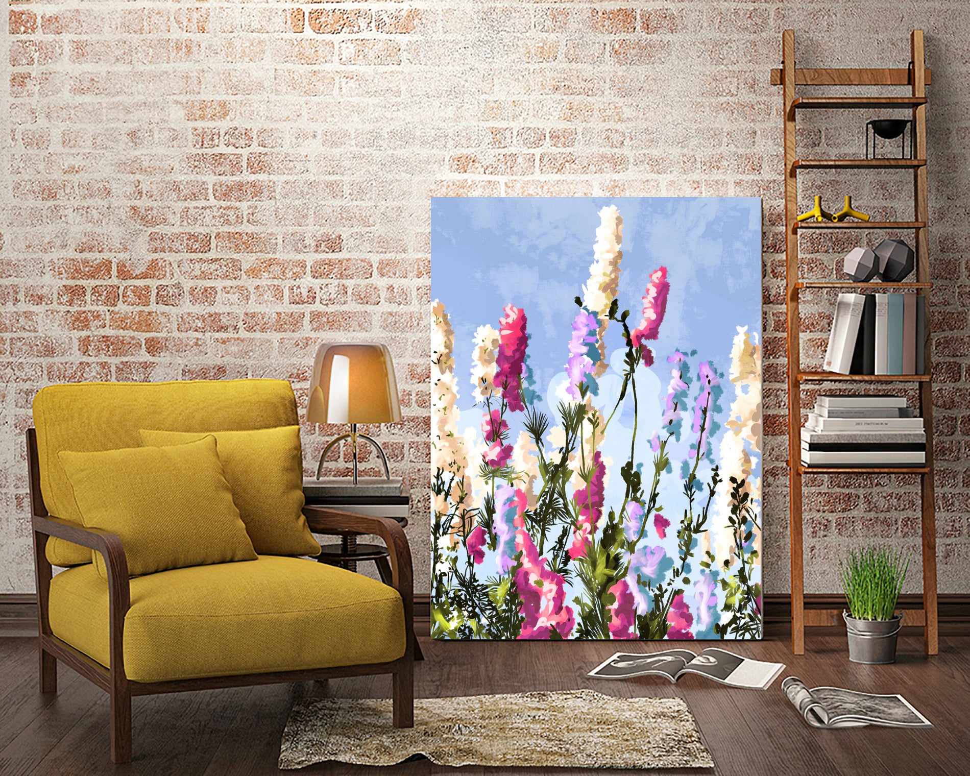 Positive Mindset Is Everything by 83 oranges on GIANT ART - pink digital