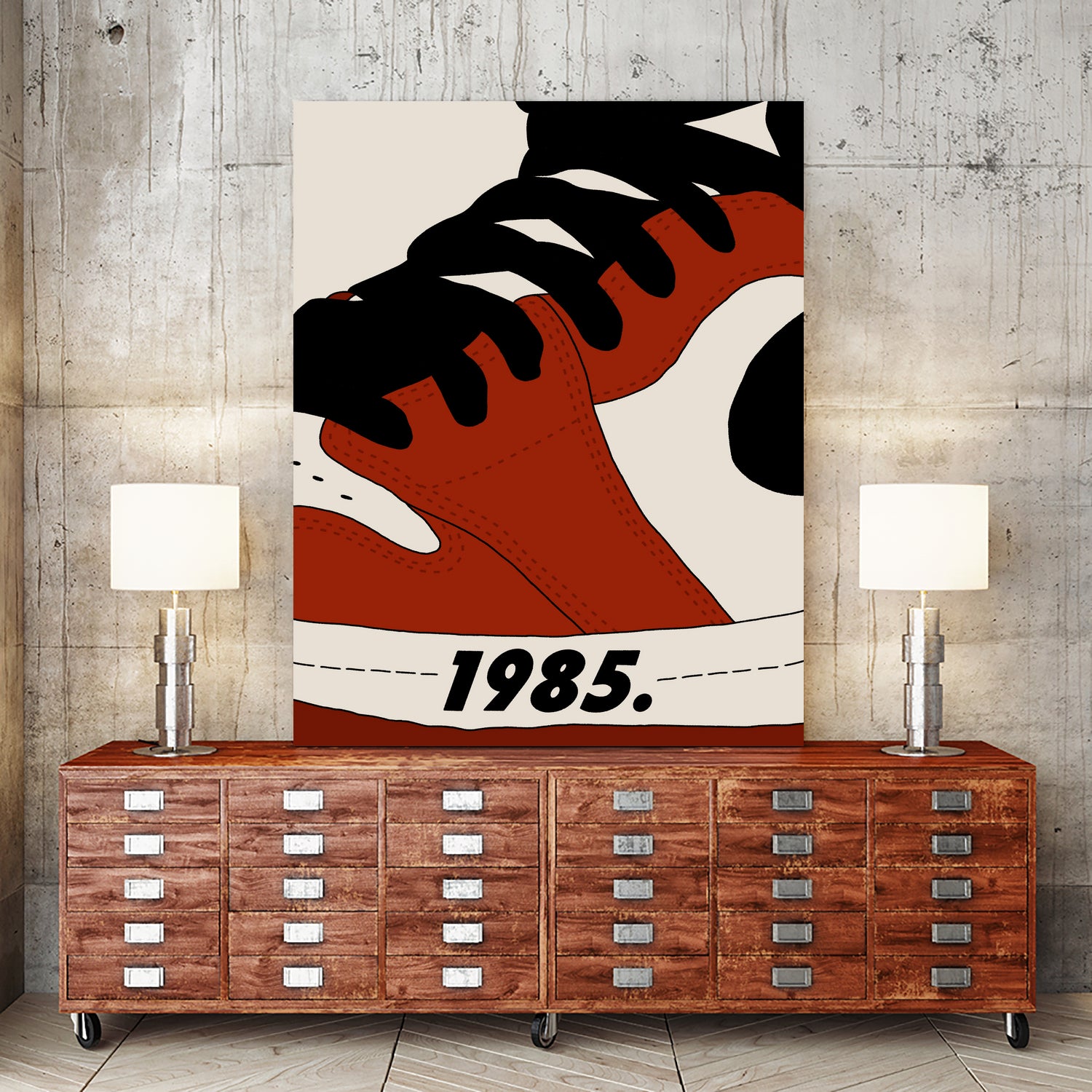 Red 1985 by Yanuar Ahmat on GIANT ART