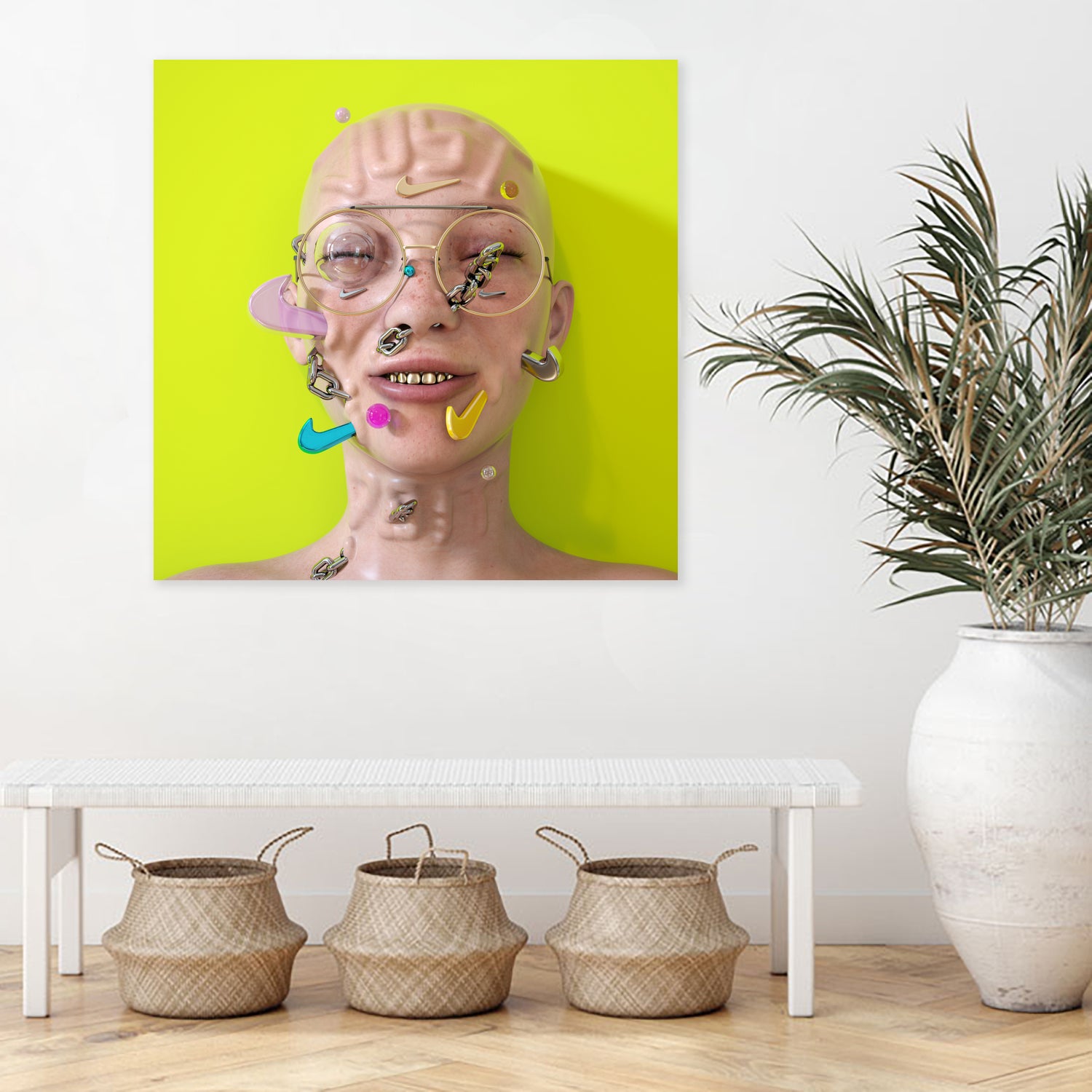 AMMO by Antoni Tudisco on GIANT ART - yellow 3d art