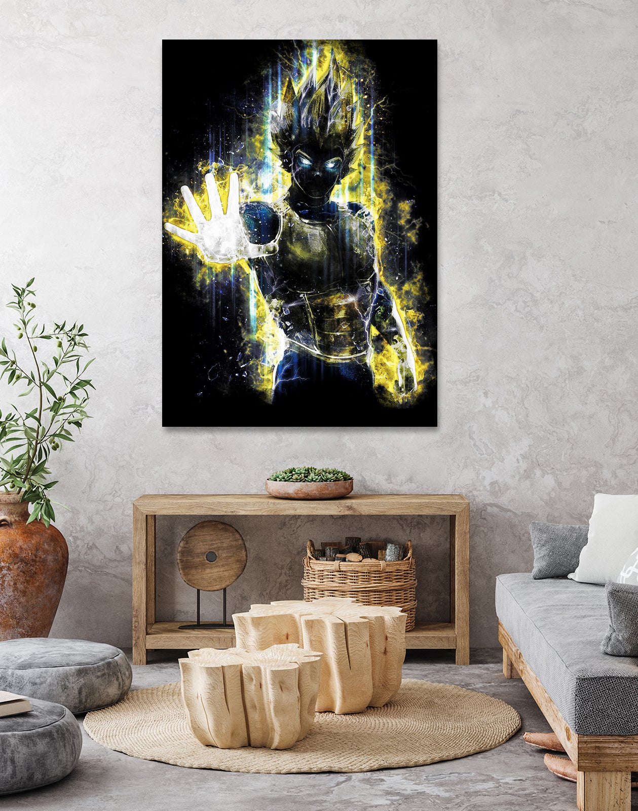 Prince of Fighters by Barrett Biggers on GIANT ART - black digital painting