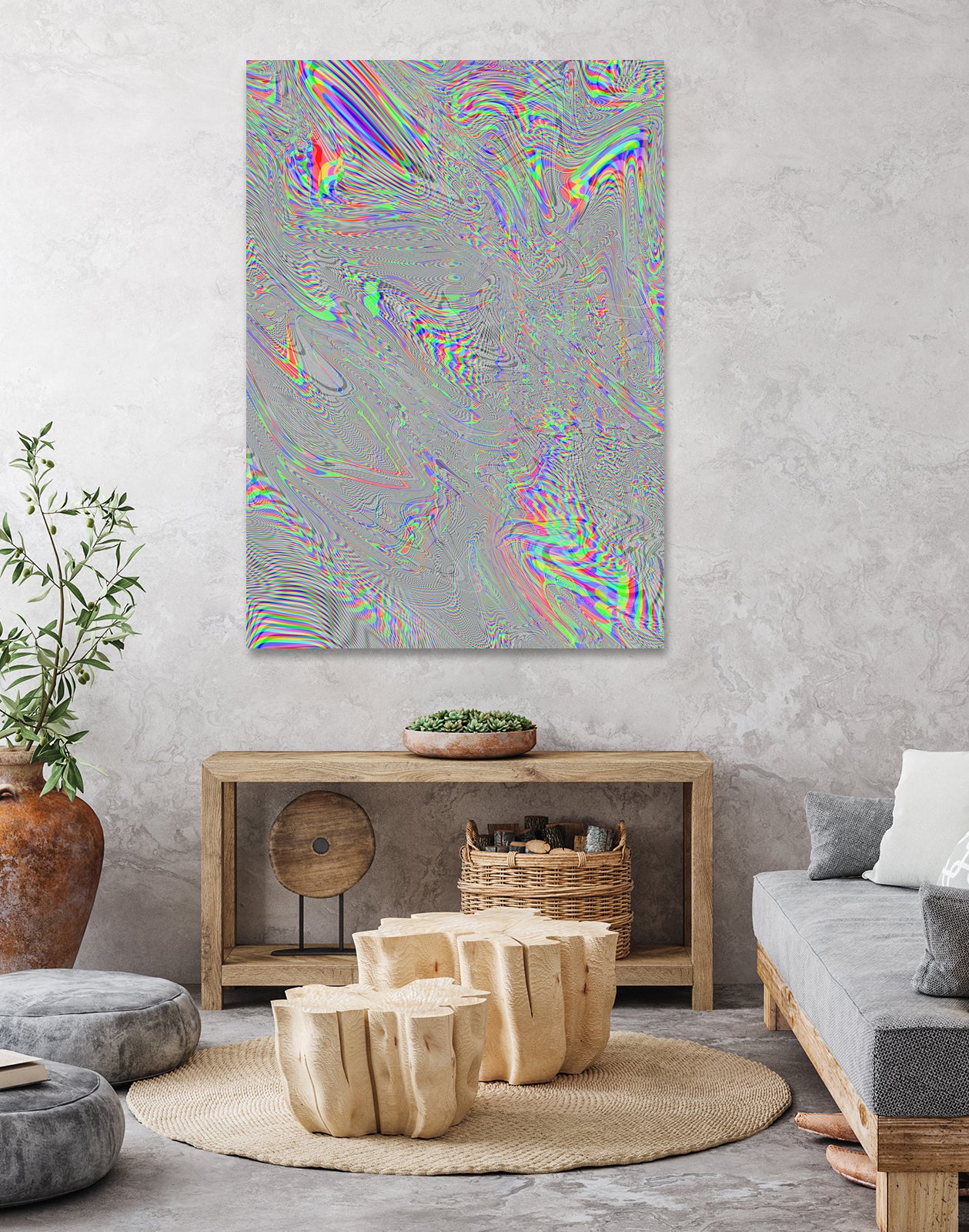 Endorphins by Jessica Crupi on GIANT ART - gray digital painting