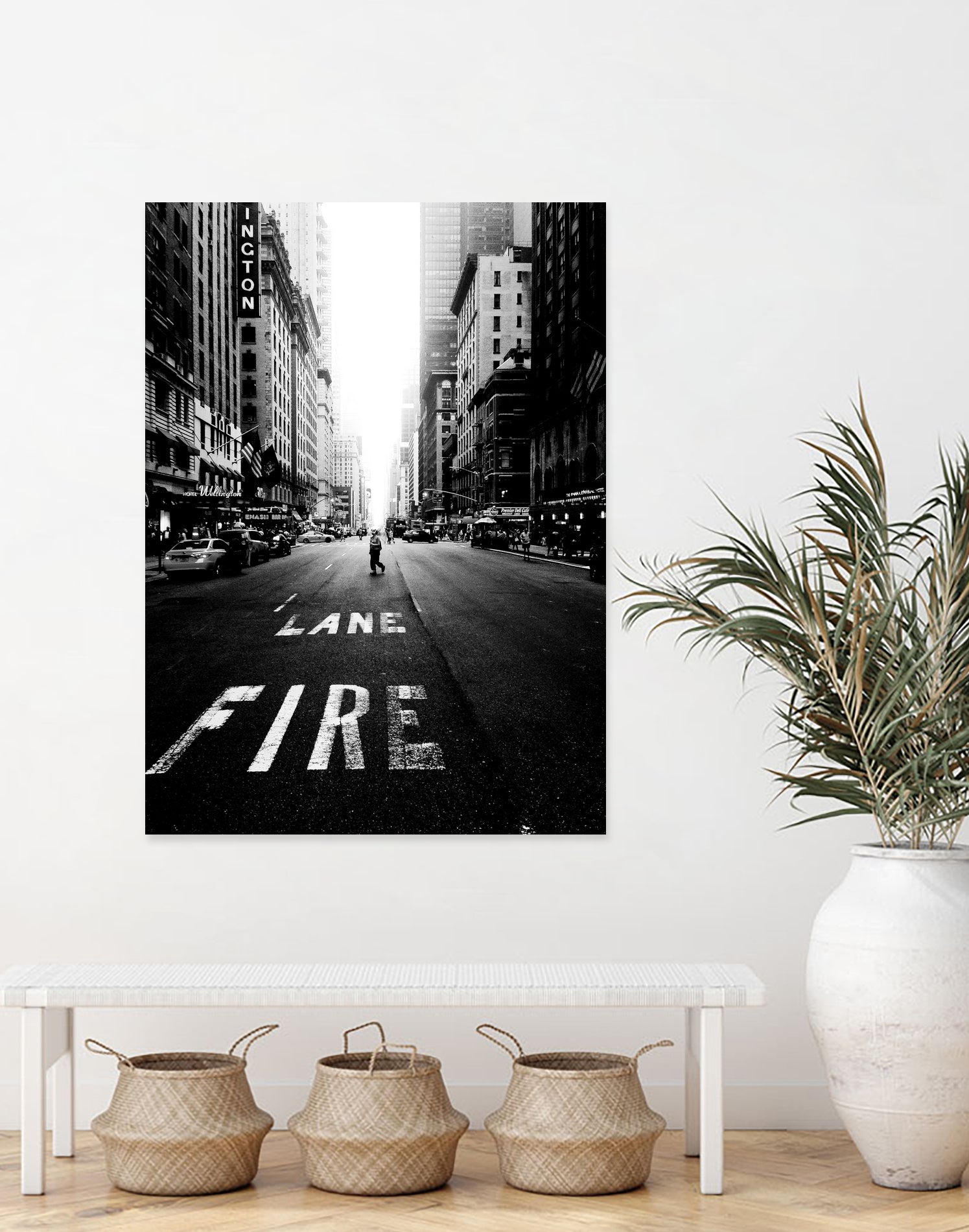 Lane fire by Dmitry Belov on GIANT ART - black photo manipulation