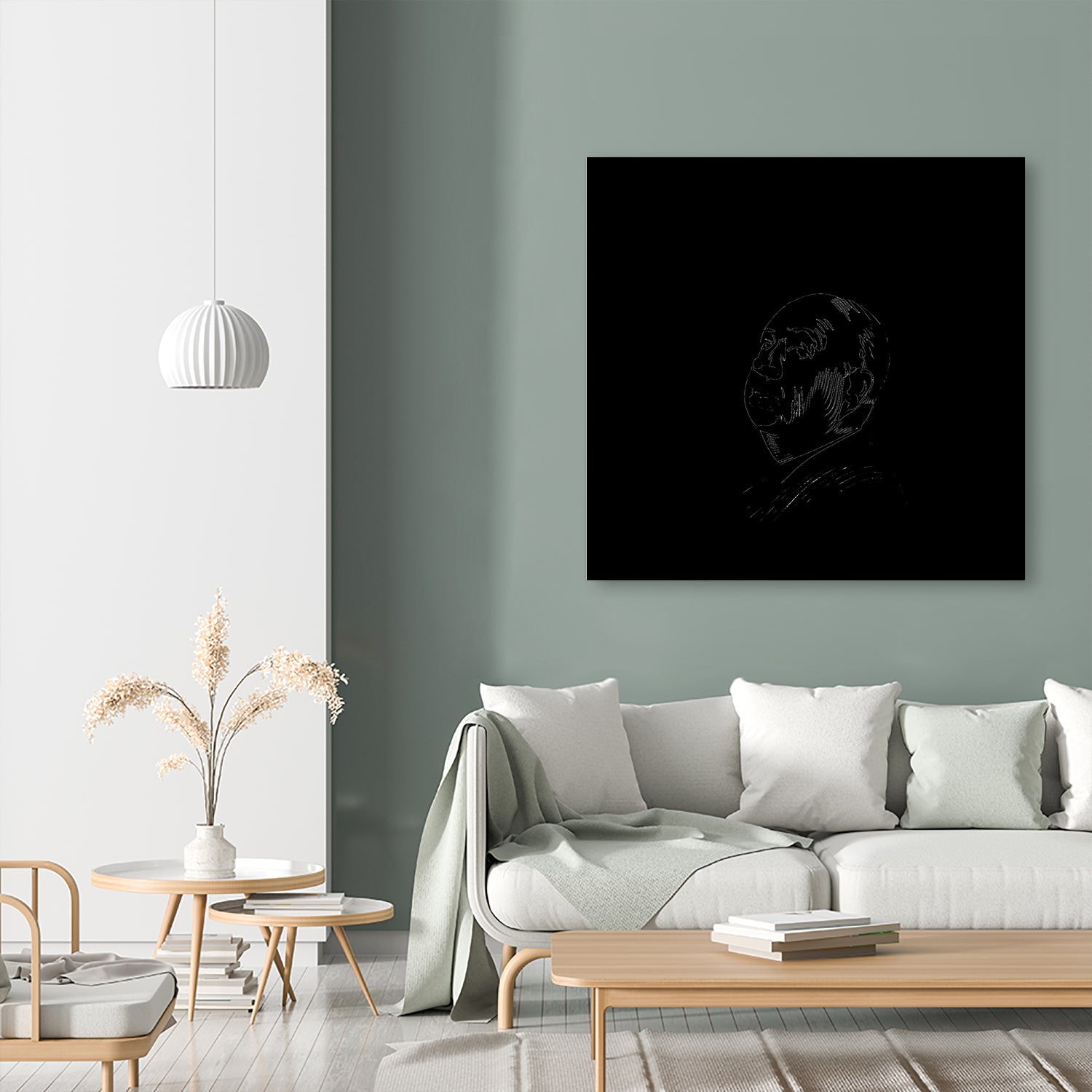 Alfred Hitchcock's Psyco by Barbara Vigano on GIANT ART - black digital drawing