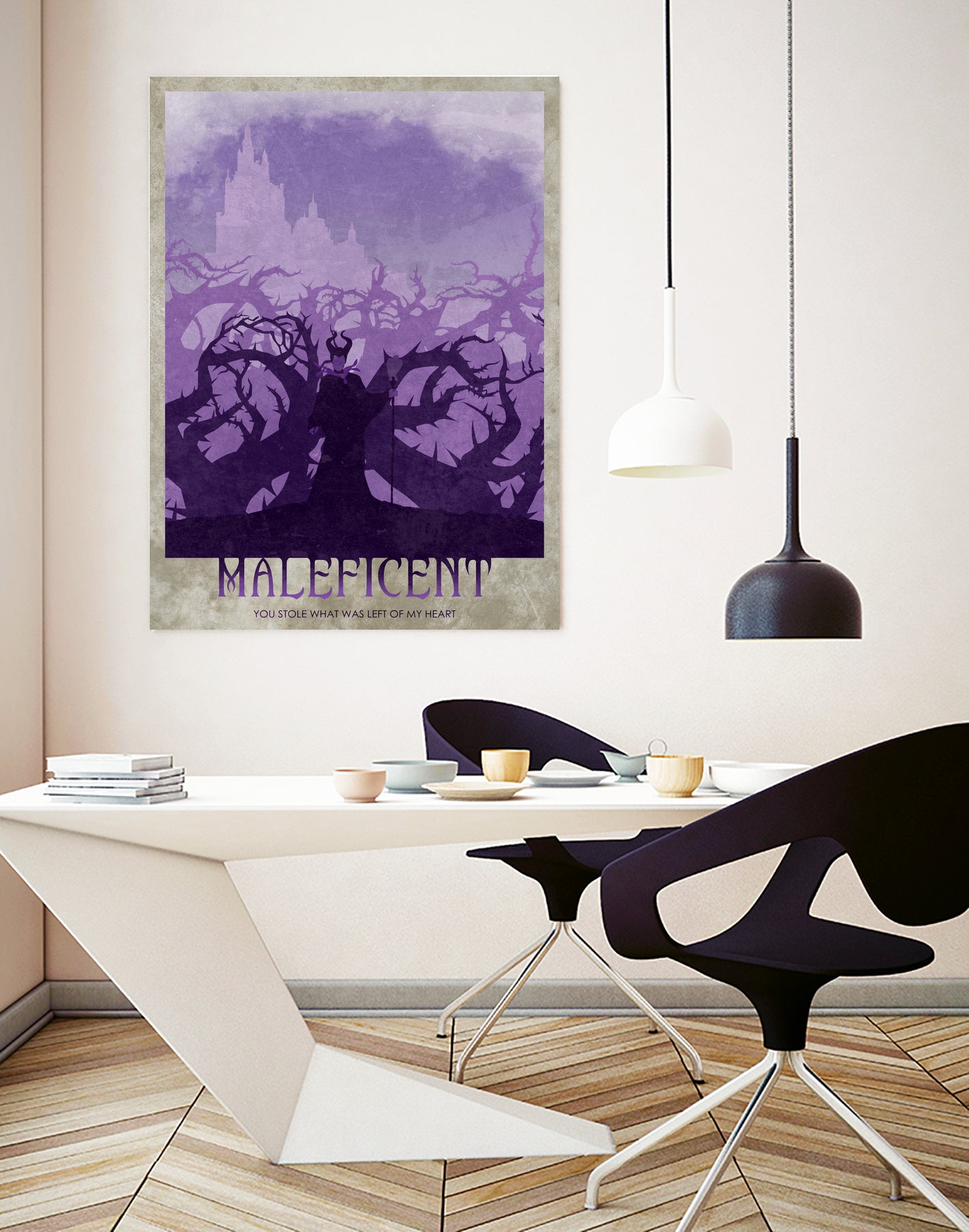 Maleficent by Ryan Ripley on GIANT ART - fuchsia digital drawing