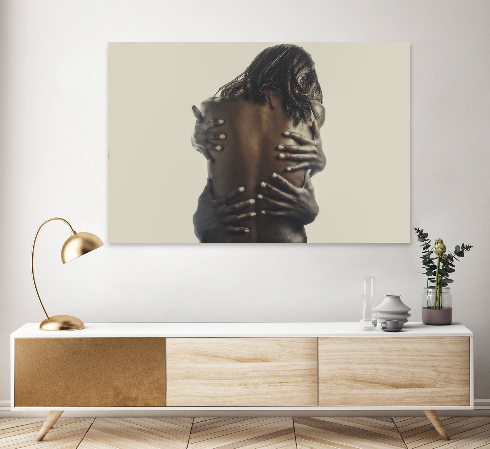 WARM EMBRACE by Izzy MB on GIANT ART - white photo manipulation