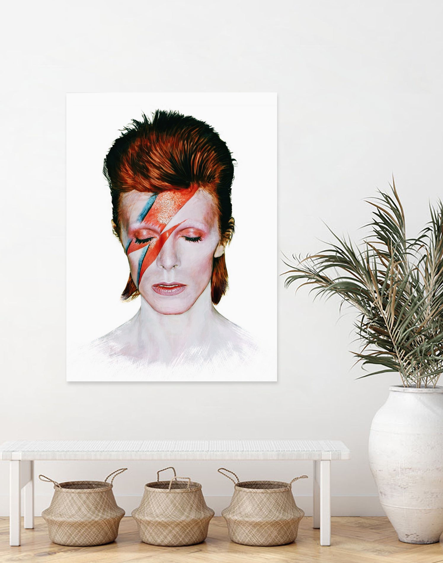 David Bowie Tribute Final by Antoine Dutilh on GIANT ART - white digital painting