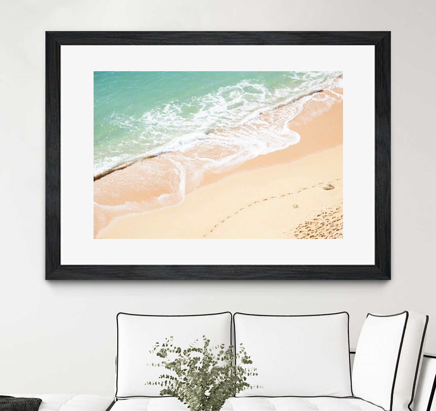 Atlantic Ocean Bliss 7 by Anitas Bellas Art on GIANT ART - beige landscape turquoise water