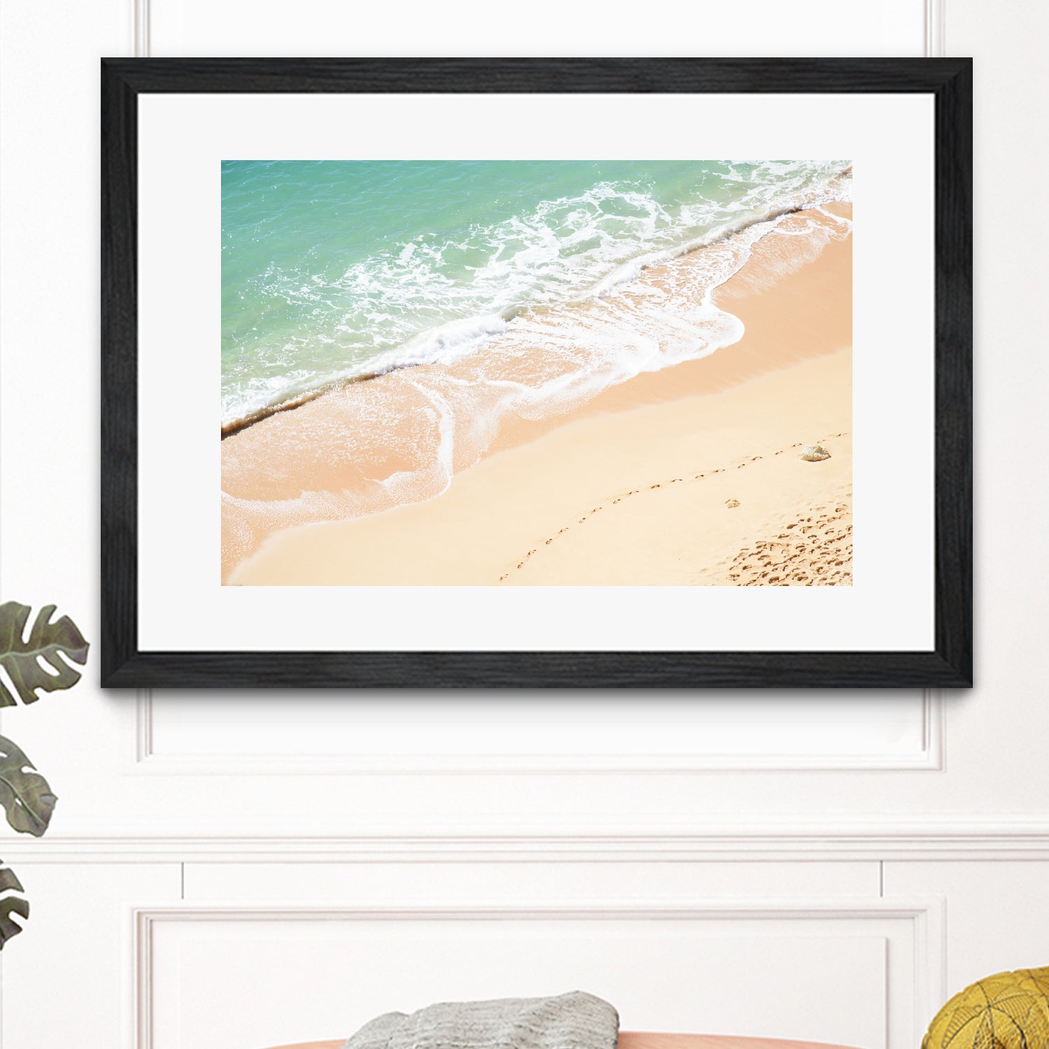 Atlantic Ocean Bliss 7 by Anitas Bellas Art on GIANT ART - beige landscape turquoise water