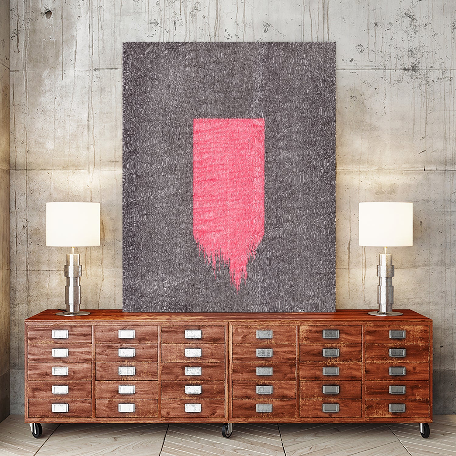 Myopic Obsession No. 12 by Victor Fitzsimons on GIANT ART - black mixed media