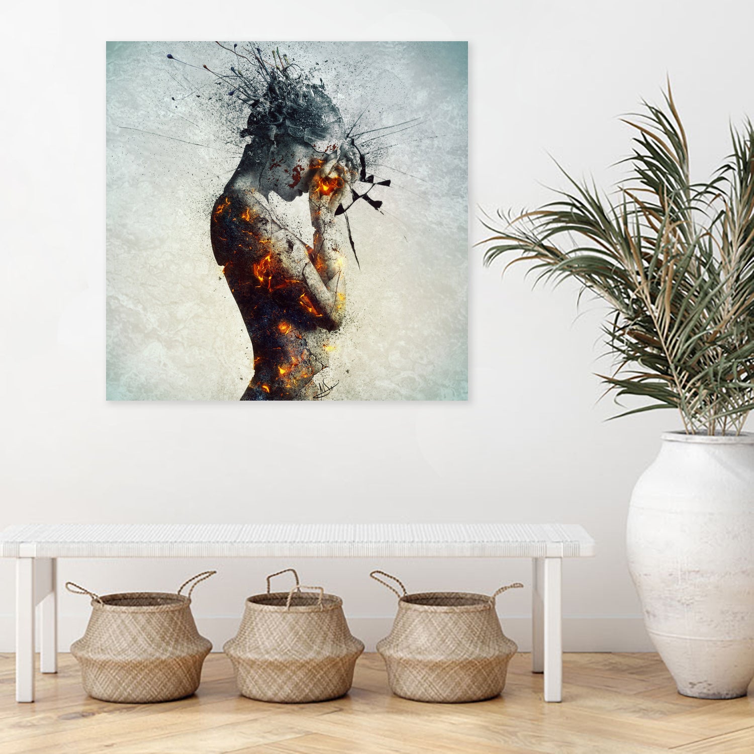 Deliberation by Mario Sánchez Nevado on GIANT ART - gray photo illustration