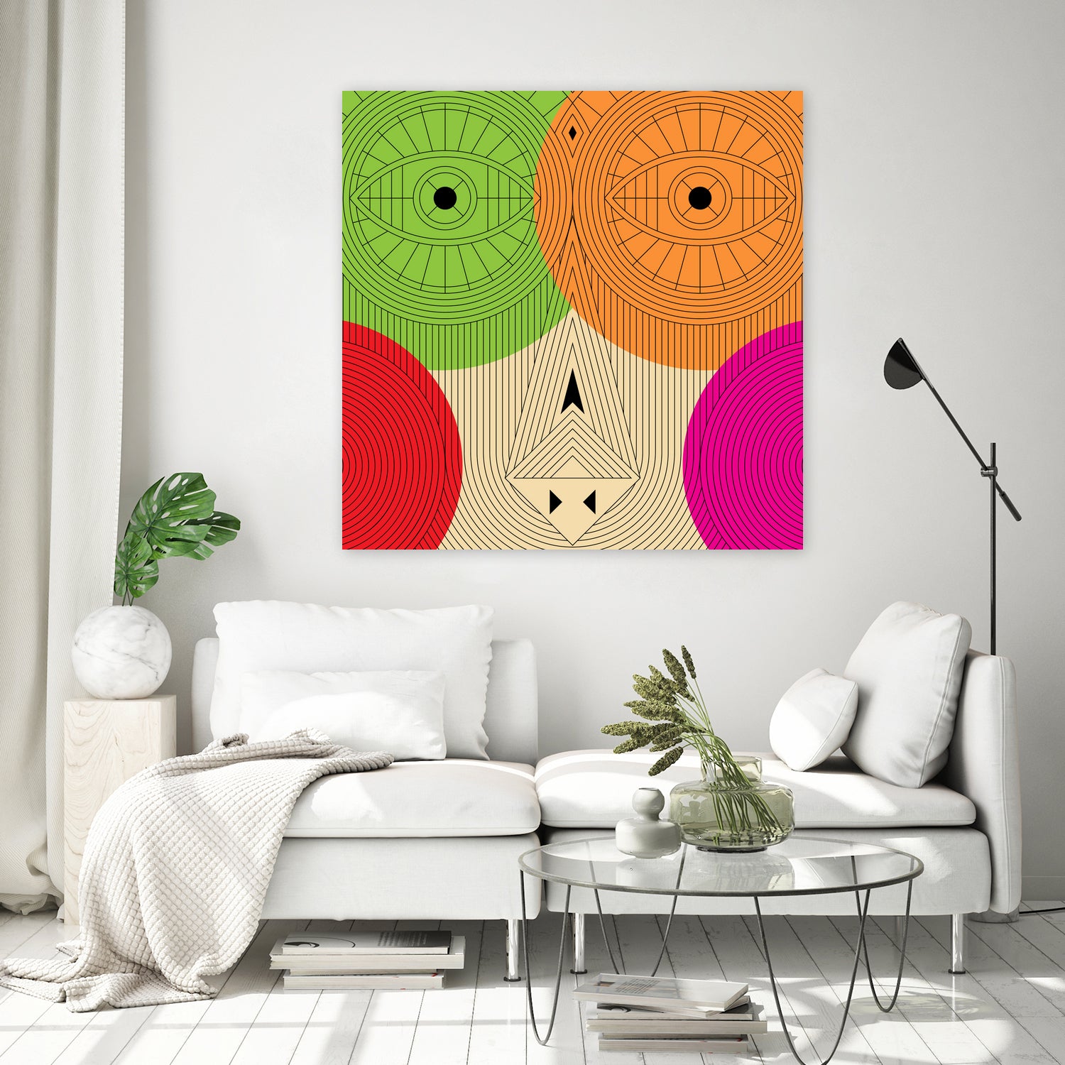 ancient tribal by TM Selvam on GIANT ART - white vector illustration