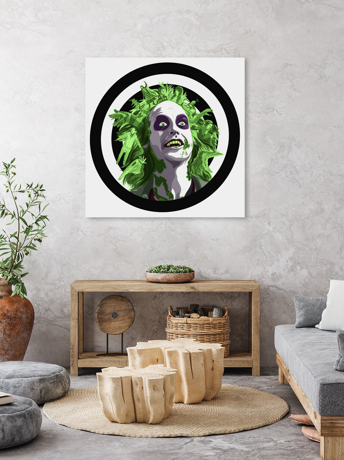 It's Showtime! by John Lathrop on GIANT ART - green digital drawing