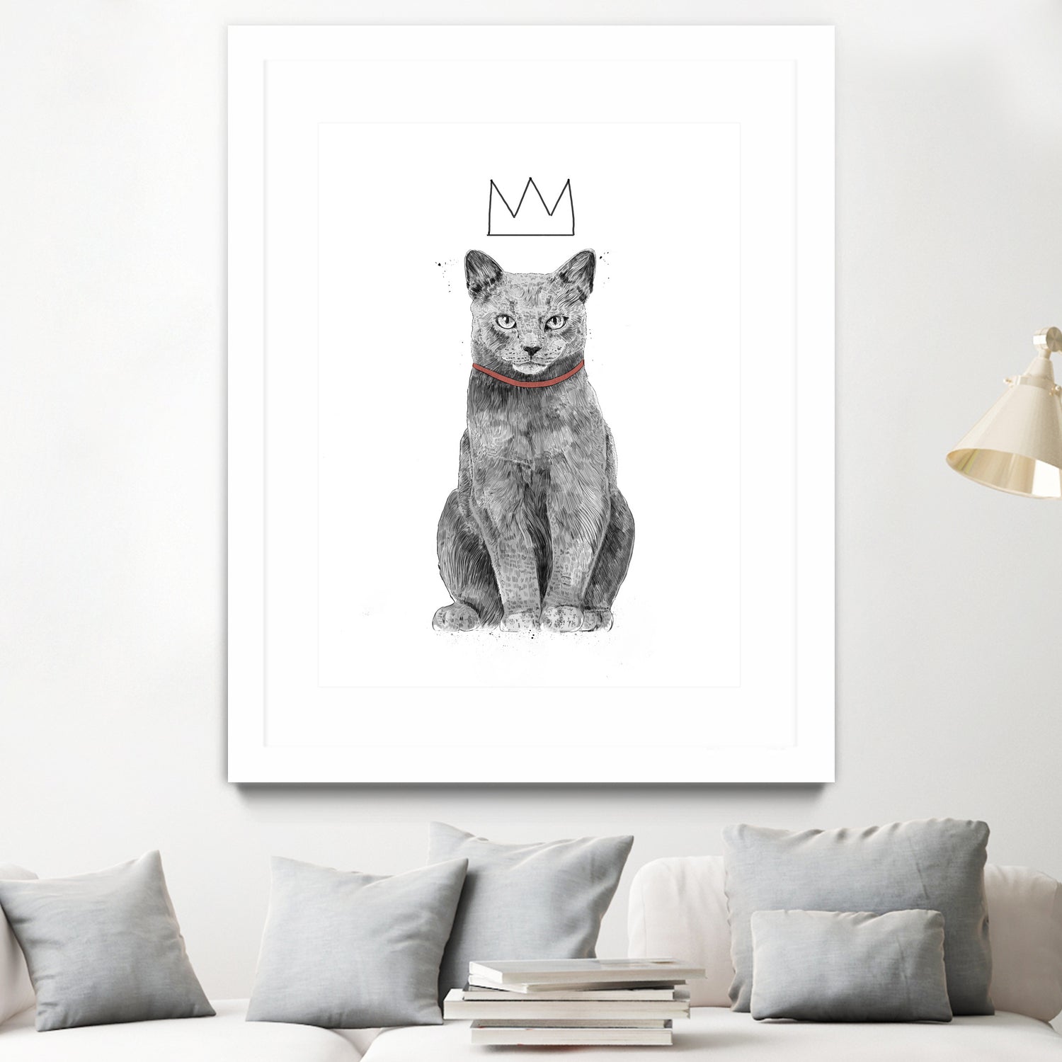 King Of Everything by Solti Balázs on GIANT ART - white digital drawing
