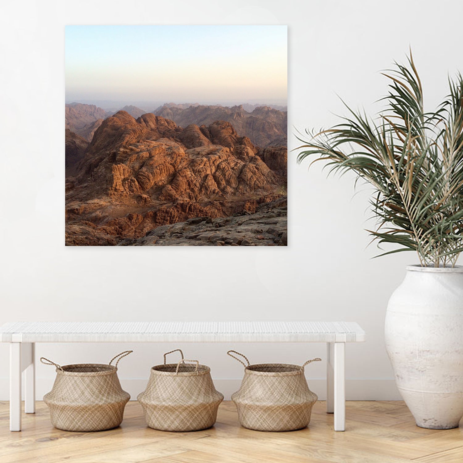 The Sinai Mountains by Mikhail Zhirnov on GIANT ART - brown photo illustration