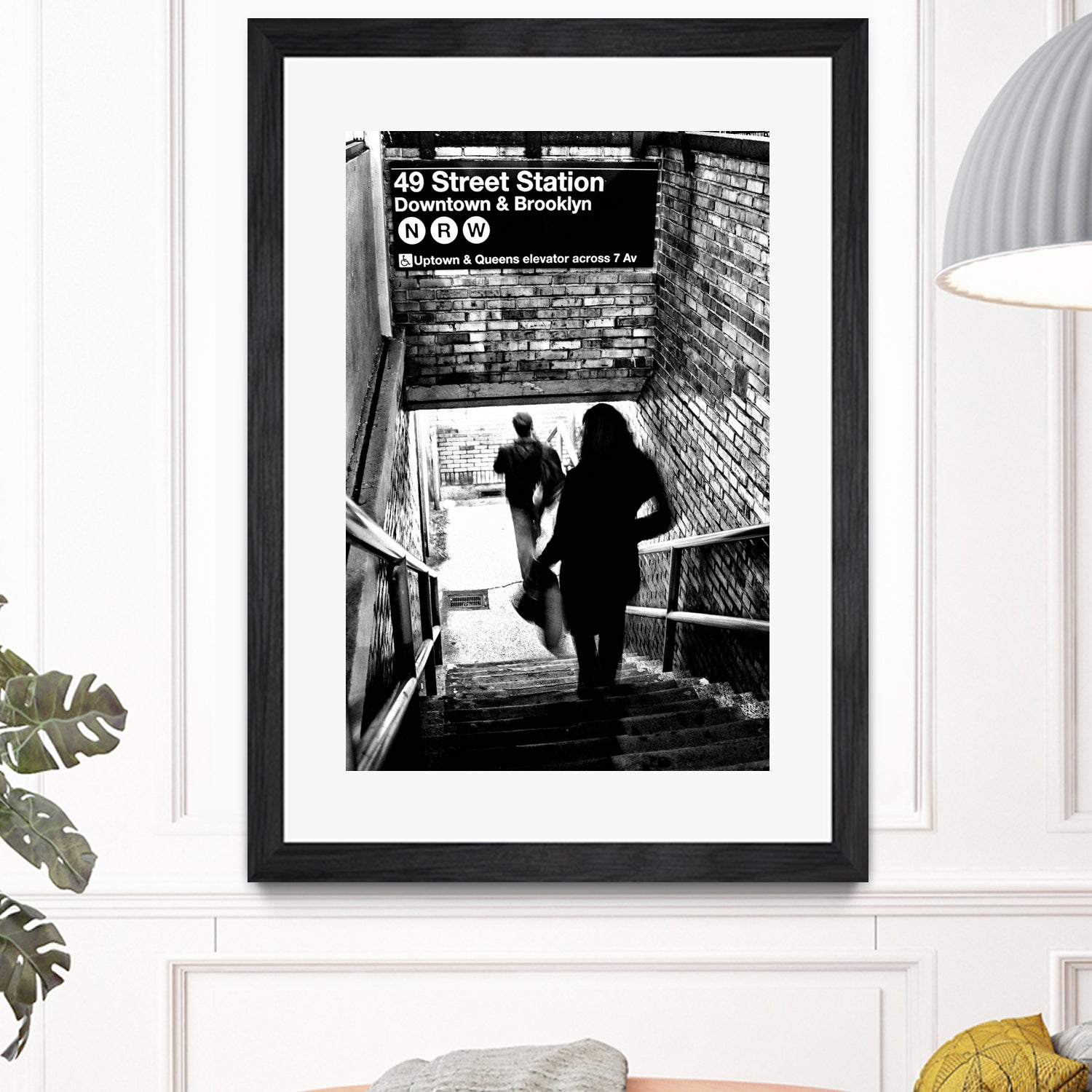 Subway Shadows by Karol Livote on GIANT ART - black photo manipulation