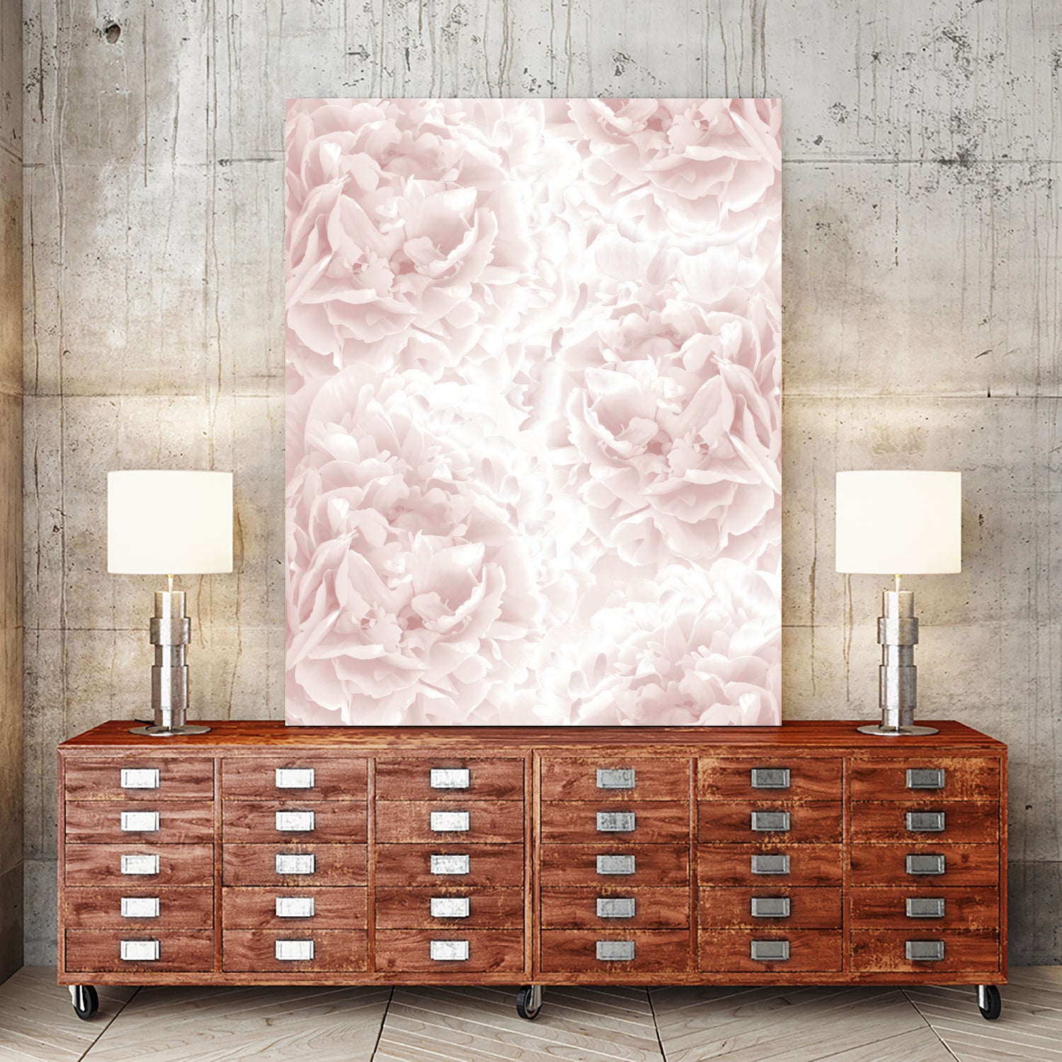 Blush Rose Peonies Dream #1 #floral #decor #art by Anita & Bella Jantz on GIANT ART - pink photo illustration