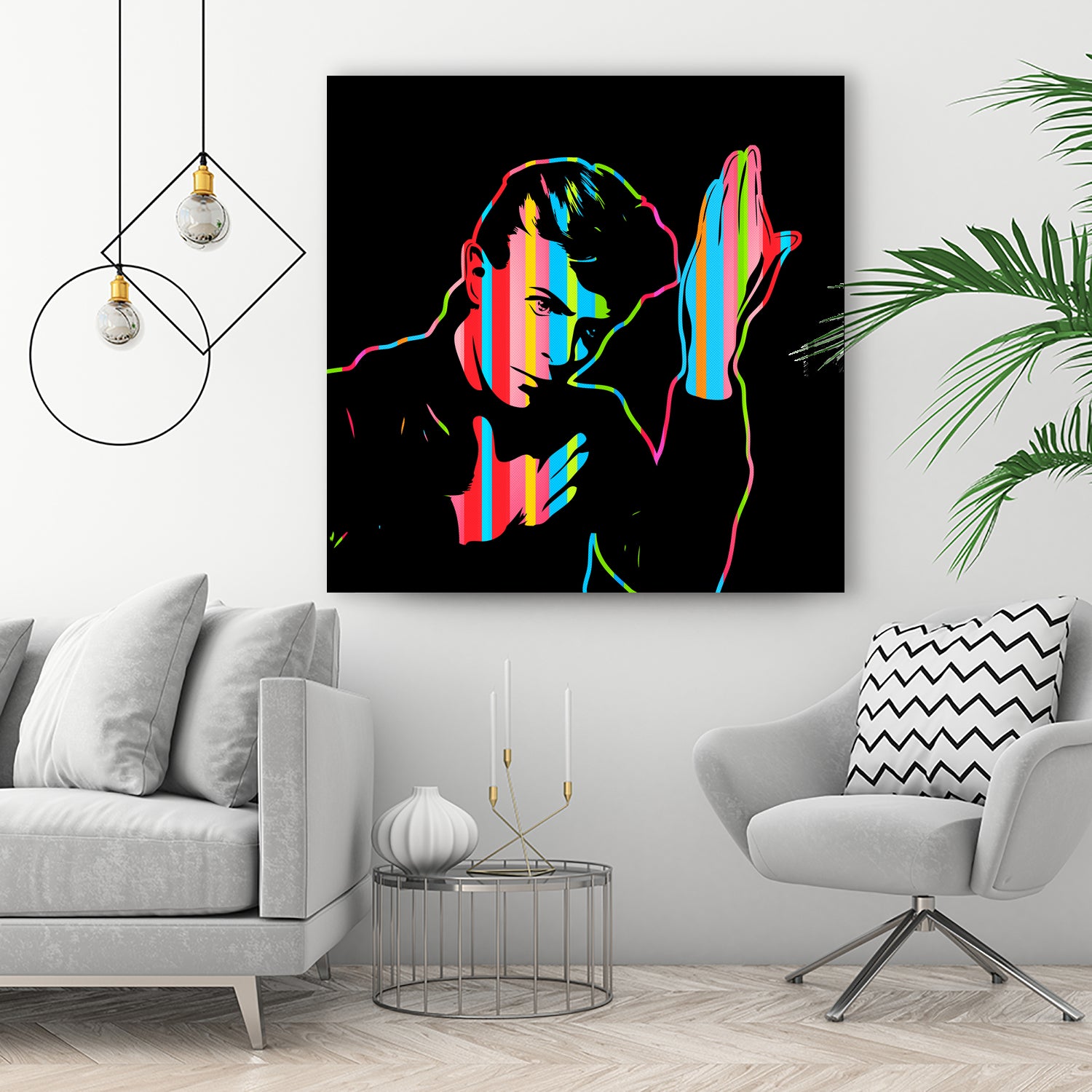 David Bowie | Dark | Pop Art by William Cuccio on GIANT ART - black digital painting