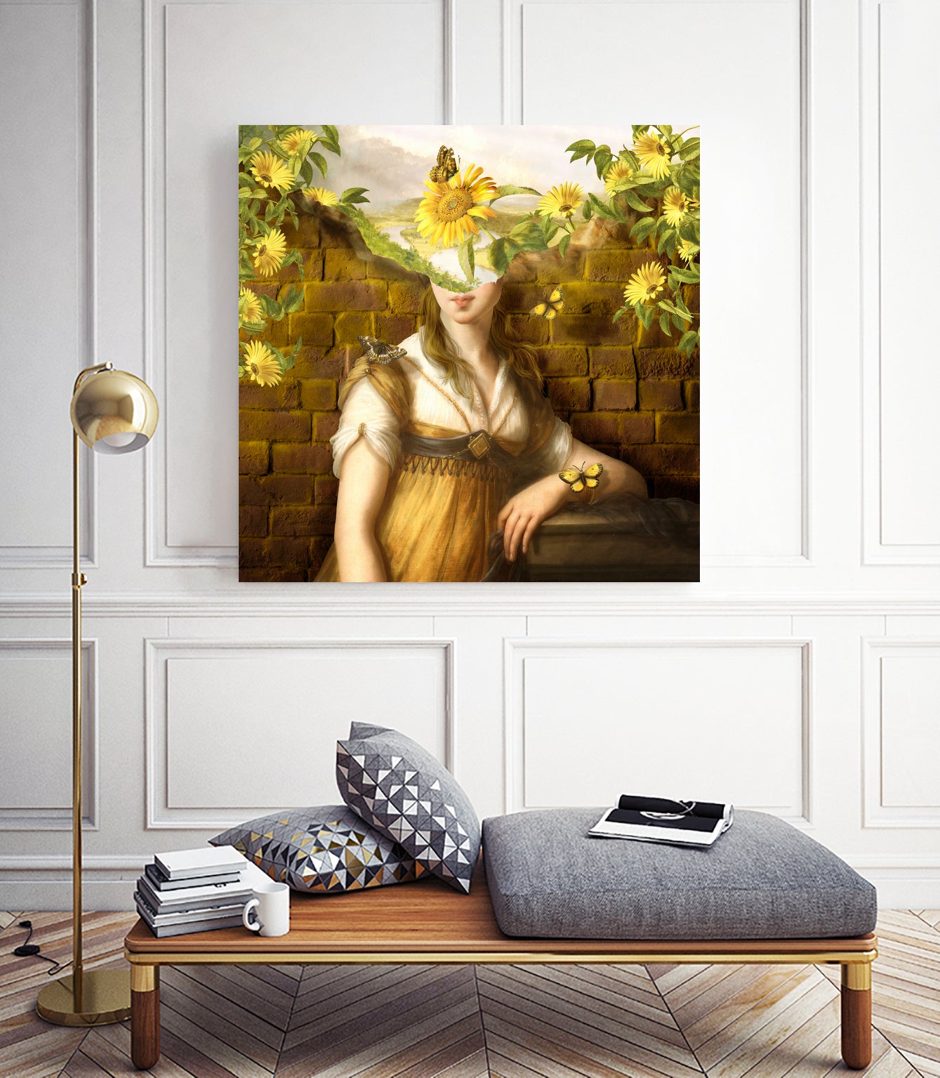 A Wandering Mind v2 by Diogo Veríssimo on GIANT ART - yellow digital painting