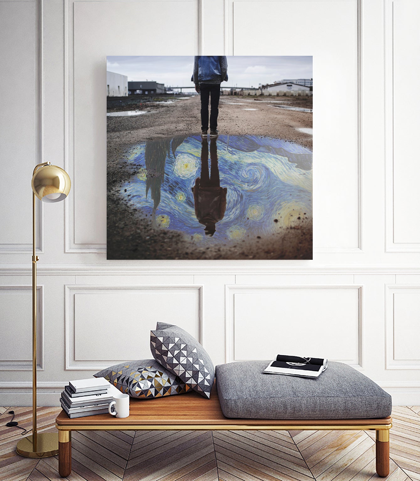 Art is an Illusion by Mehmet Geren on GIANT ART - blue photo manipulation