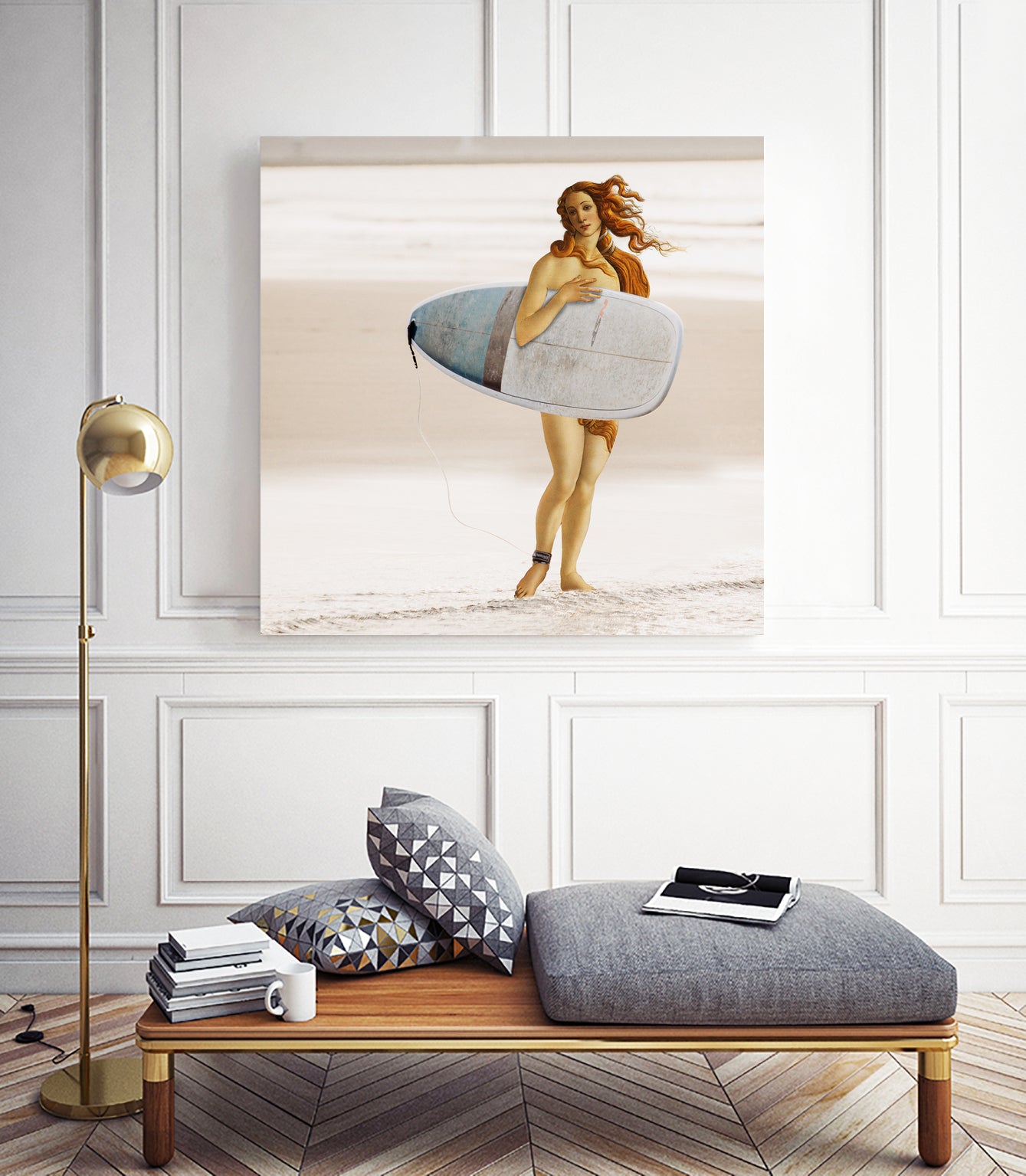 When Art Meets Real Life V by Mehmet Geren on GIANT ART - yellow photo manipulation