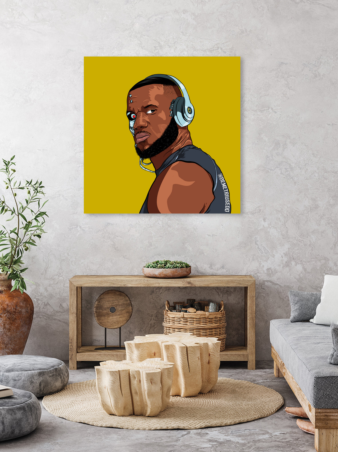 lebronjames by Ed Demetrius on GIANT ART - black digital drawing