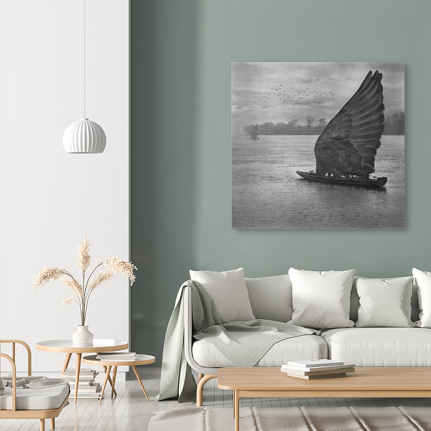 Fregata by Dariusz Klimczak on GIANT ART - gray photo illustration