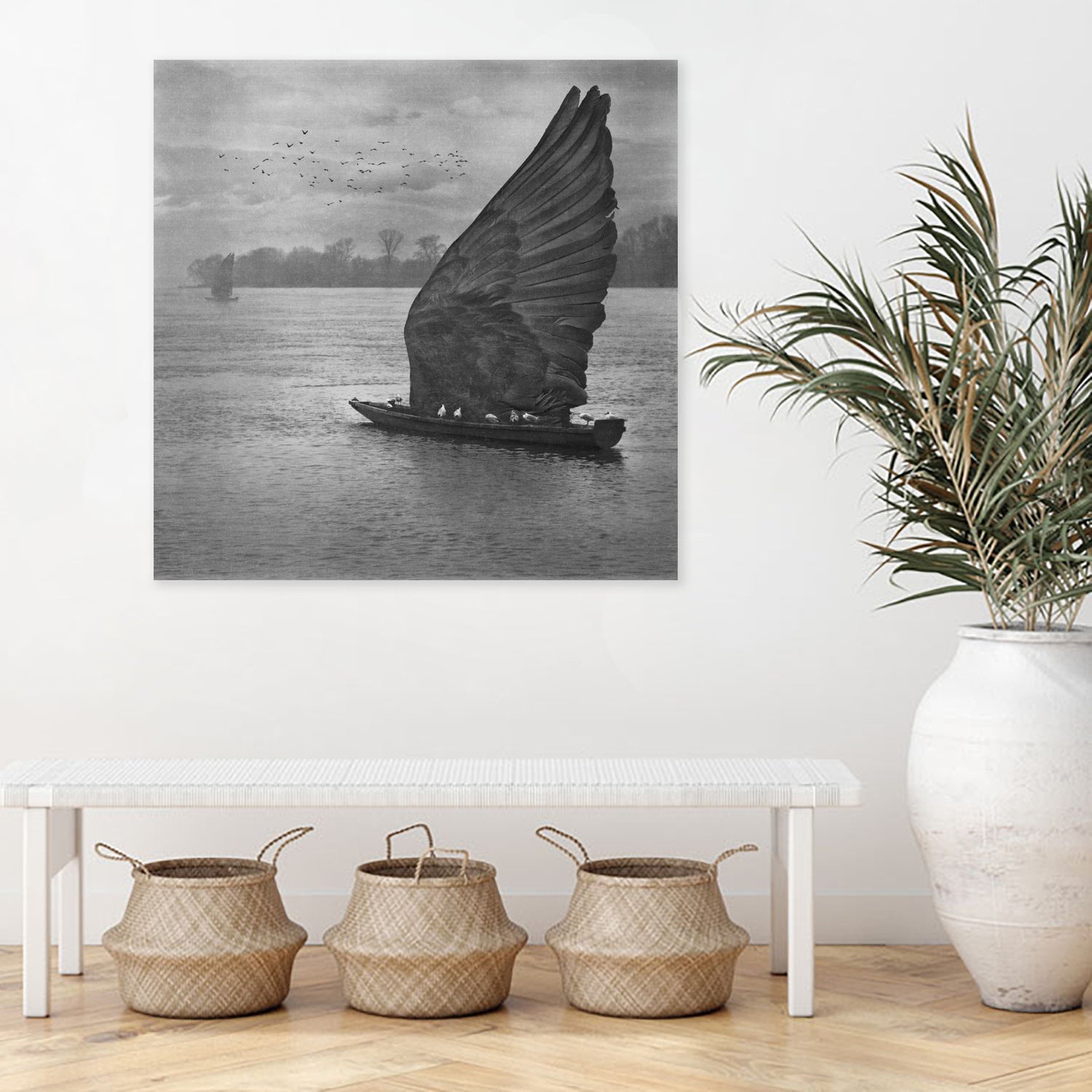 Fregata by Dariusz Klimczak on GIANT ART - gray photo illustration