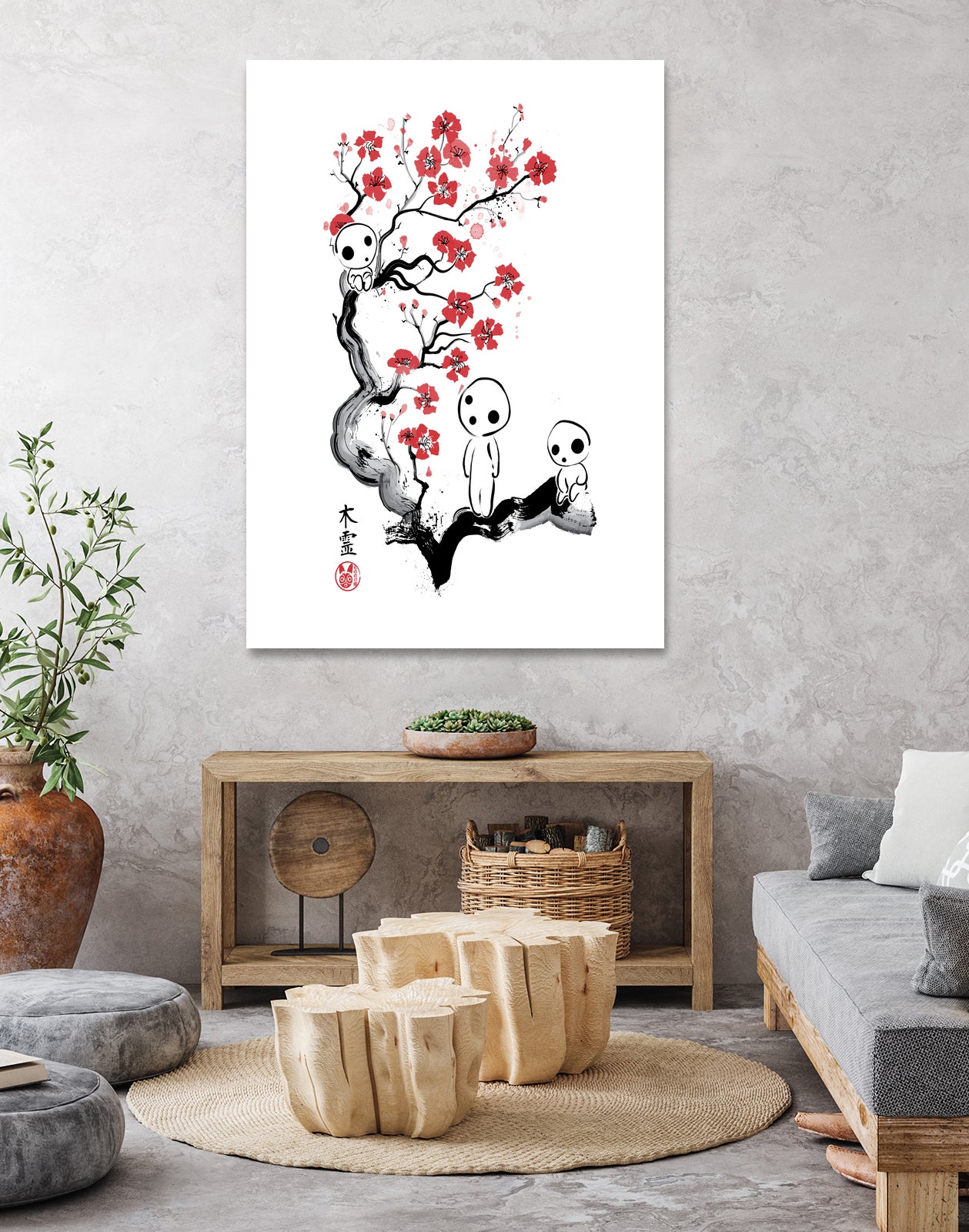 Little forest spirits by Antonio Camarena on GIANT ART - white digital painting